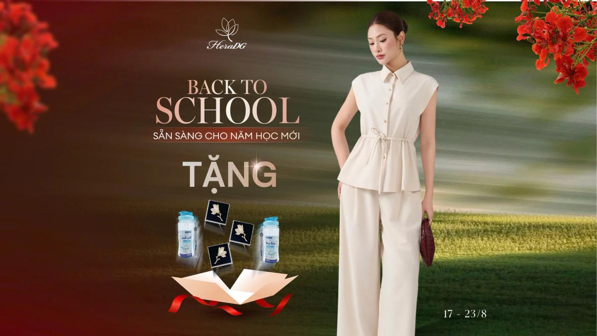 BACK TO SCHOOL - ƯU ĐÃI MÙA TỰU TRƯỜNG