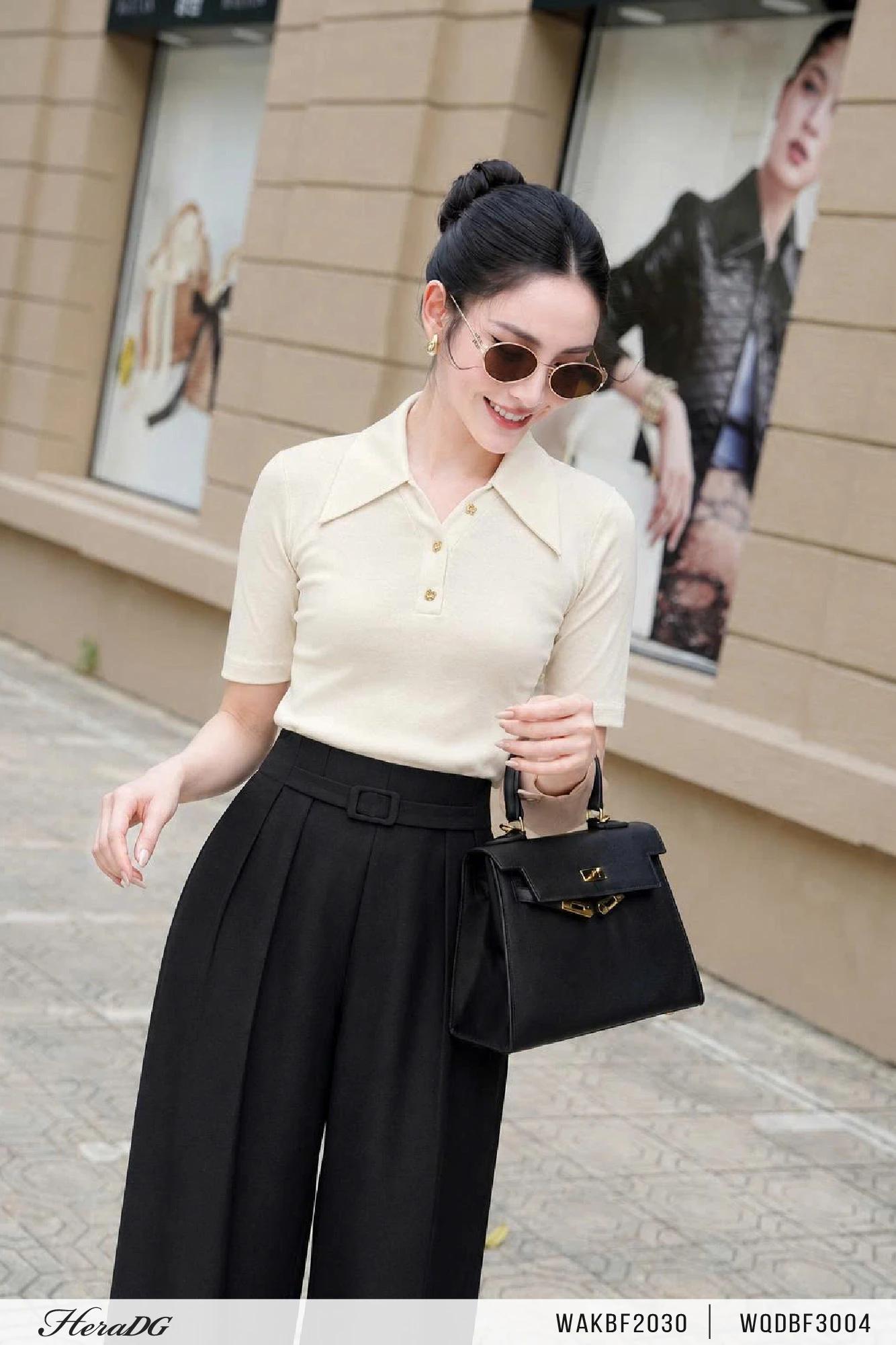 Áo thun cổ trụ tay lỡ – ảnh 6