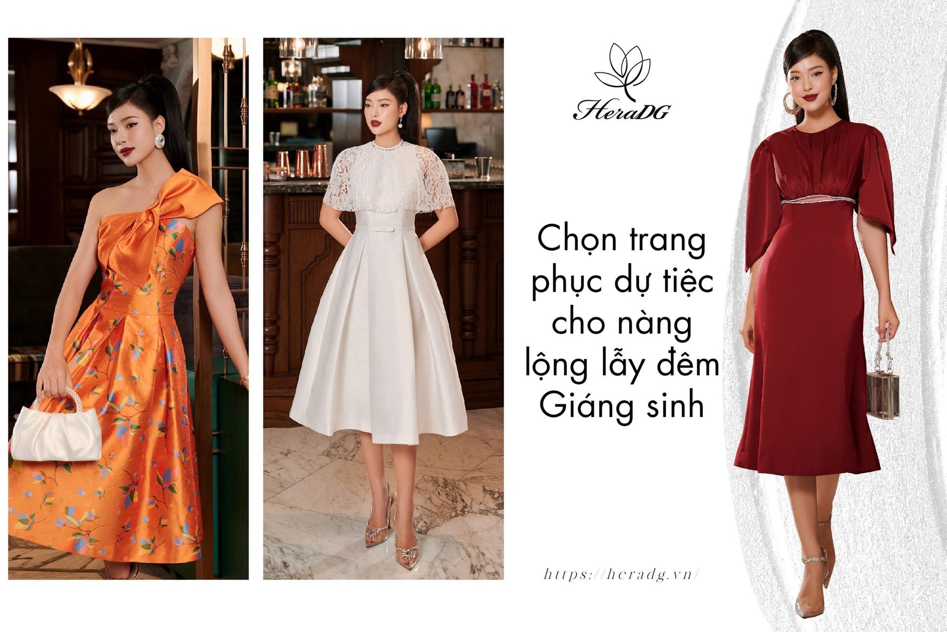 Chọn trang phục dự tiệc cho nàng lộng lẫy đêm Giáng sinh