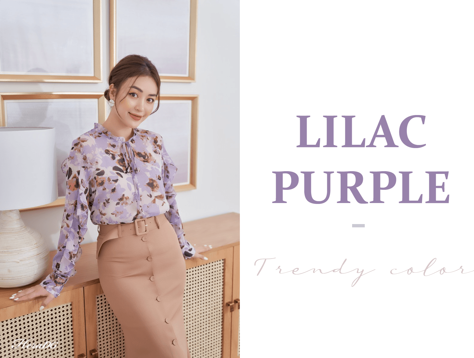 Sắc tím Lilac mộng mơ cho ngày chớm thu