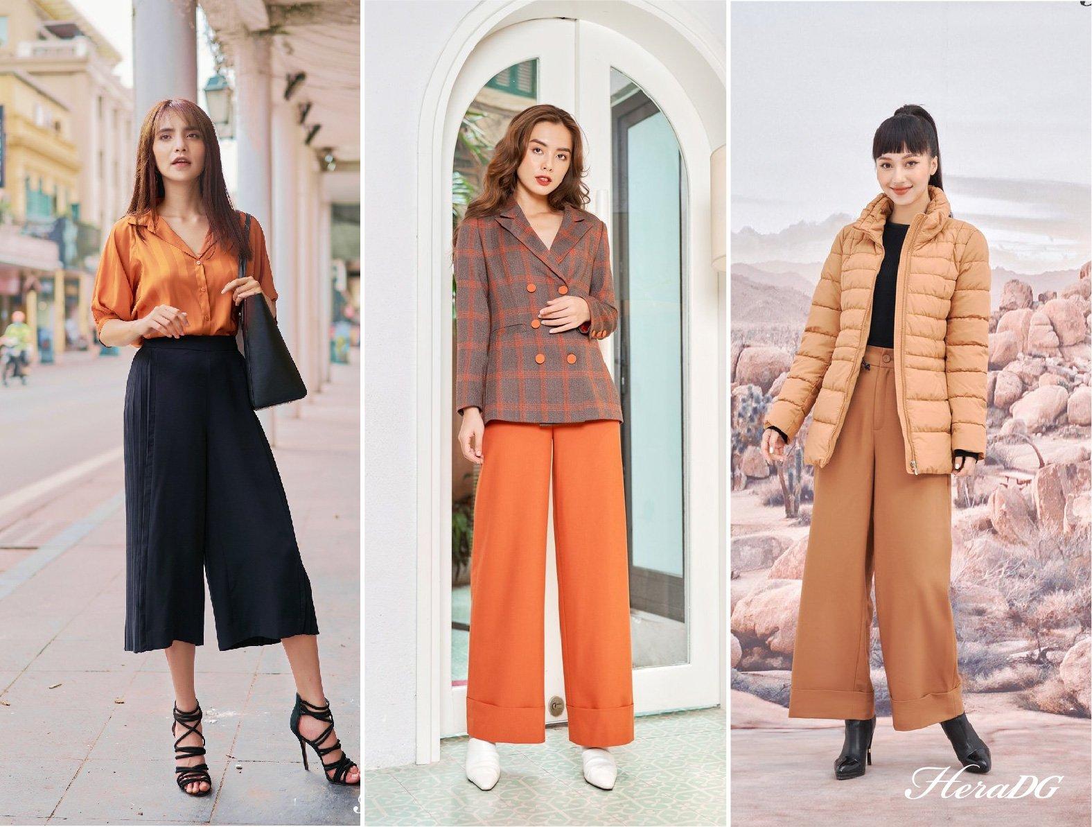 Quần Culottes - “Chân ái” của những quý cô thanh lịch