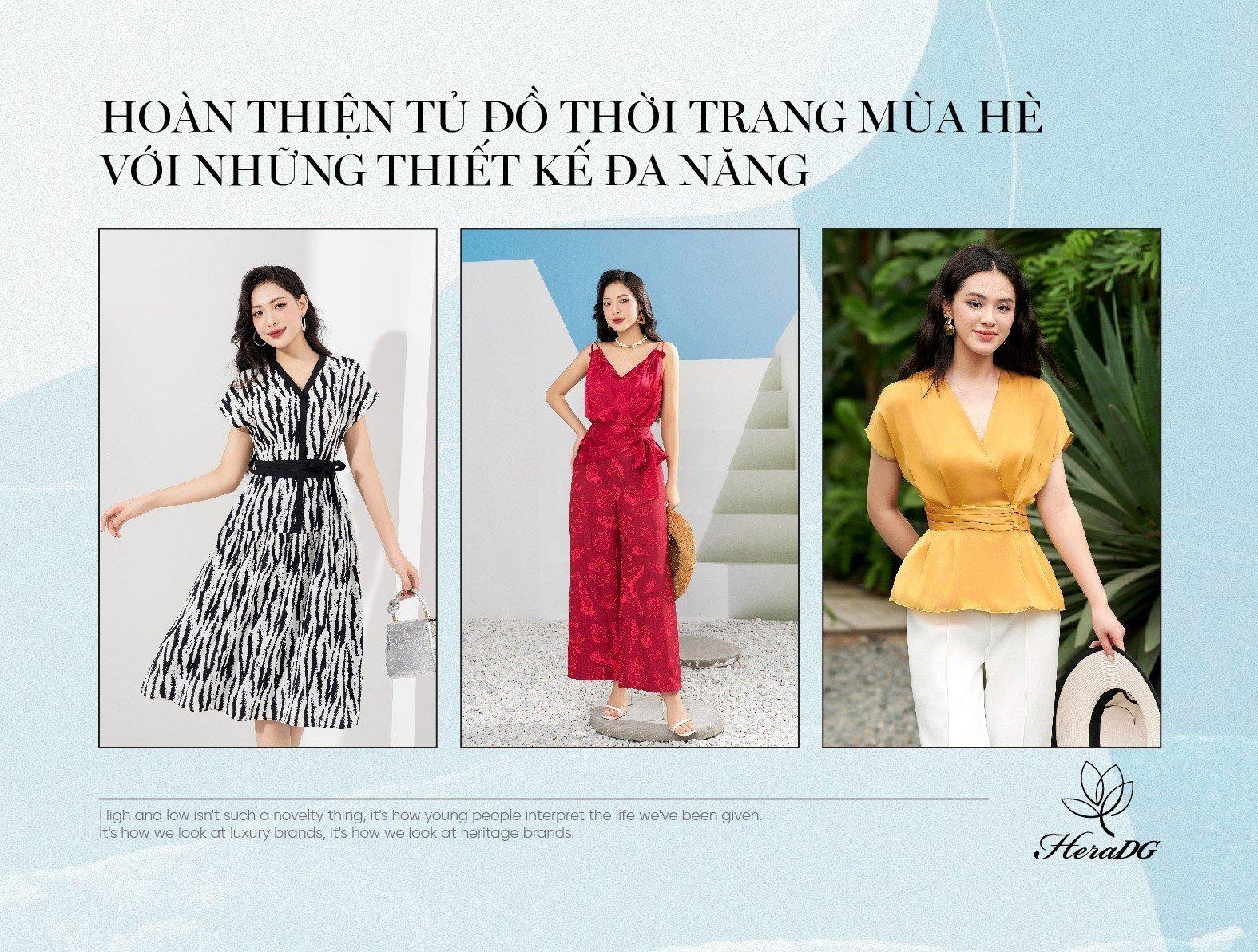 Hoàn thiện tủ đồ thời trang mùa Hè với những thiết kế đa năng