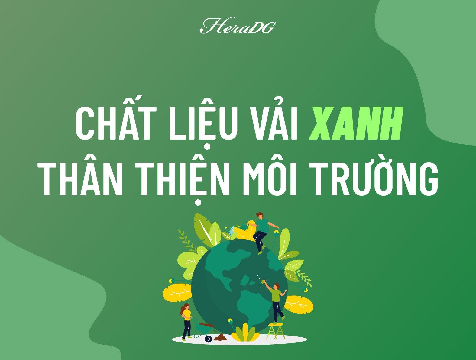 Chất liệu xanh - nguồn cảm hứng sáng tạo mới trong thời trang