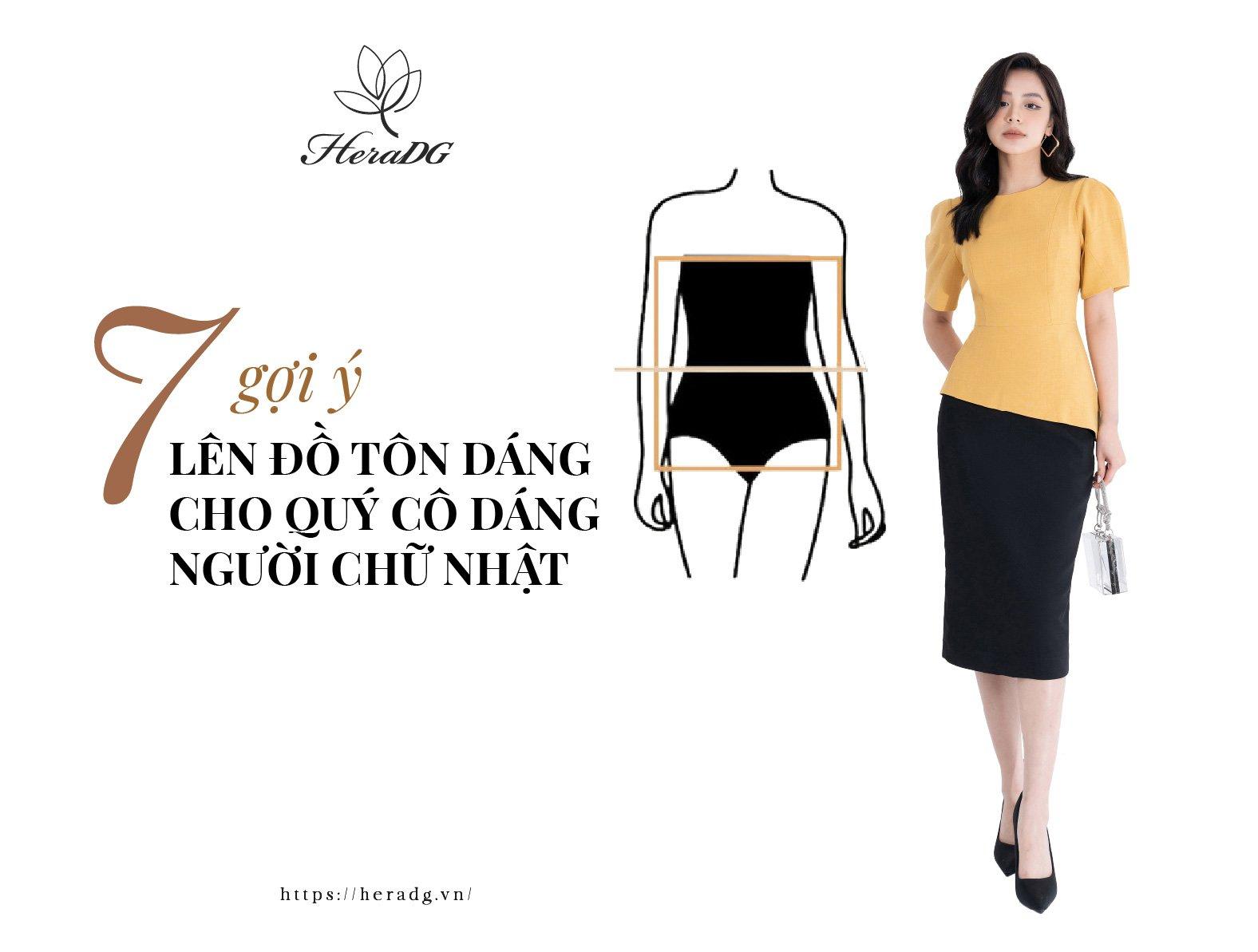 7 gợi ý lên đồ tôn dáng cho quý cô dáng người chữ nhật