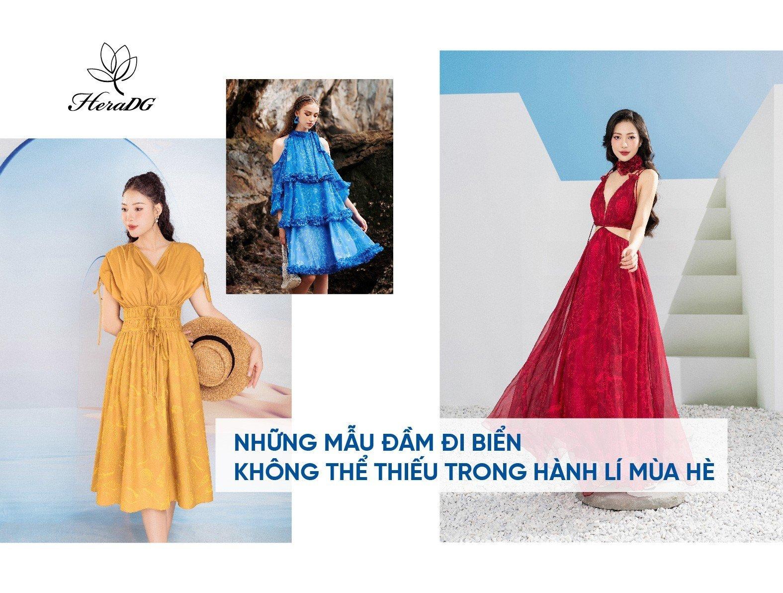 Những mẫu đầm đi biển không thể thiếu trong hành lí mùa Hè