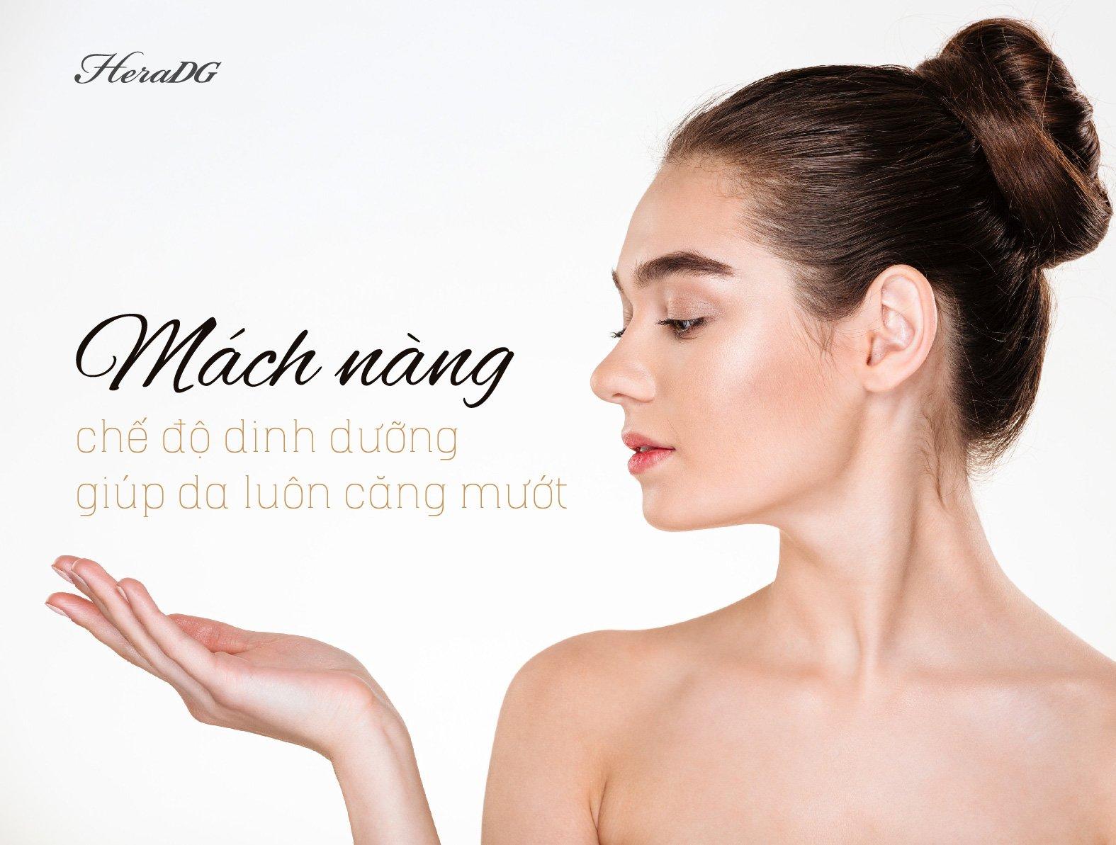 MÁCH NÀNG CHẾ ĐỘ DINH DƯỠNG GIÚP DA LUÔN CĂNG MƯỚT