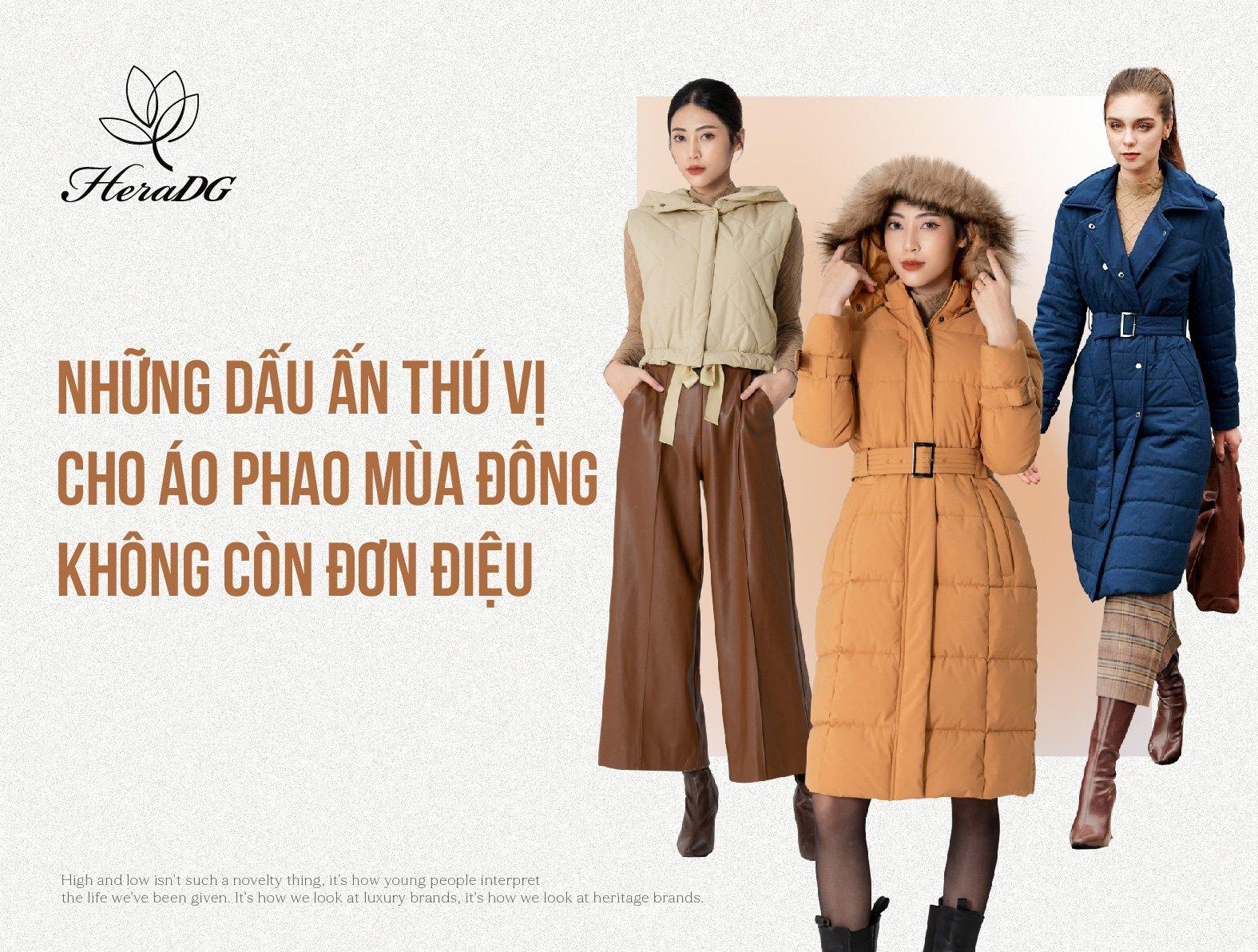 Những dấu ấn thú vị cho áo phao mùa Đông không còn đơn điệu