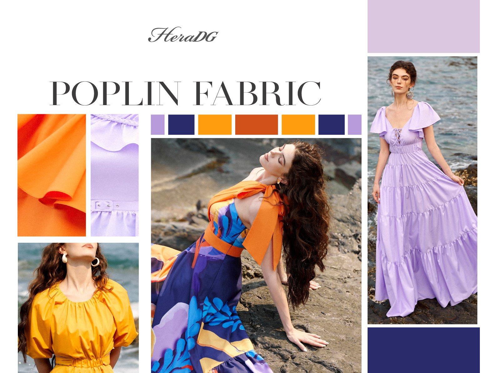 VẢI POPLIN - CHẤT LIỆU DÀNH CHO MÙA HÈ