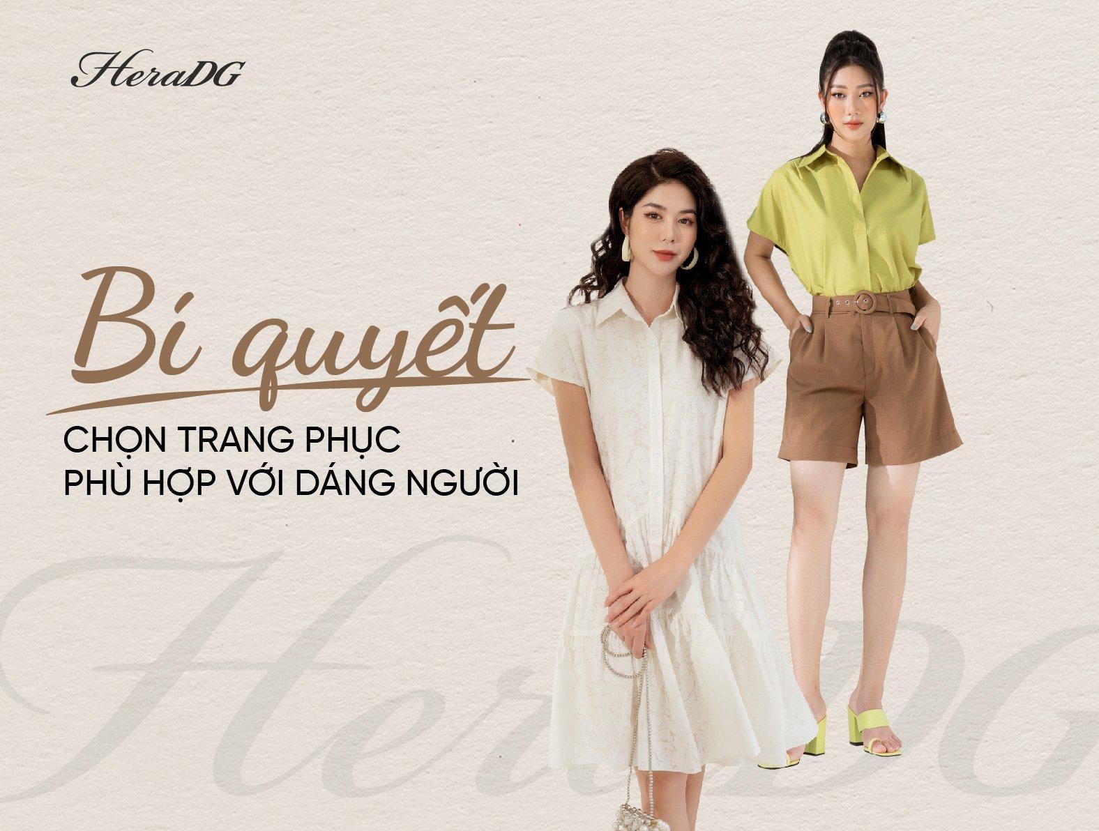 BÍ QUYẾT CHỌN TRANG PHỤC PHÙ HỢP VỚI DÁNG NGƯỜI