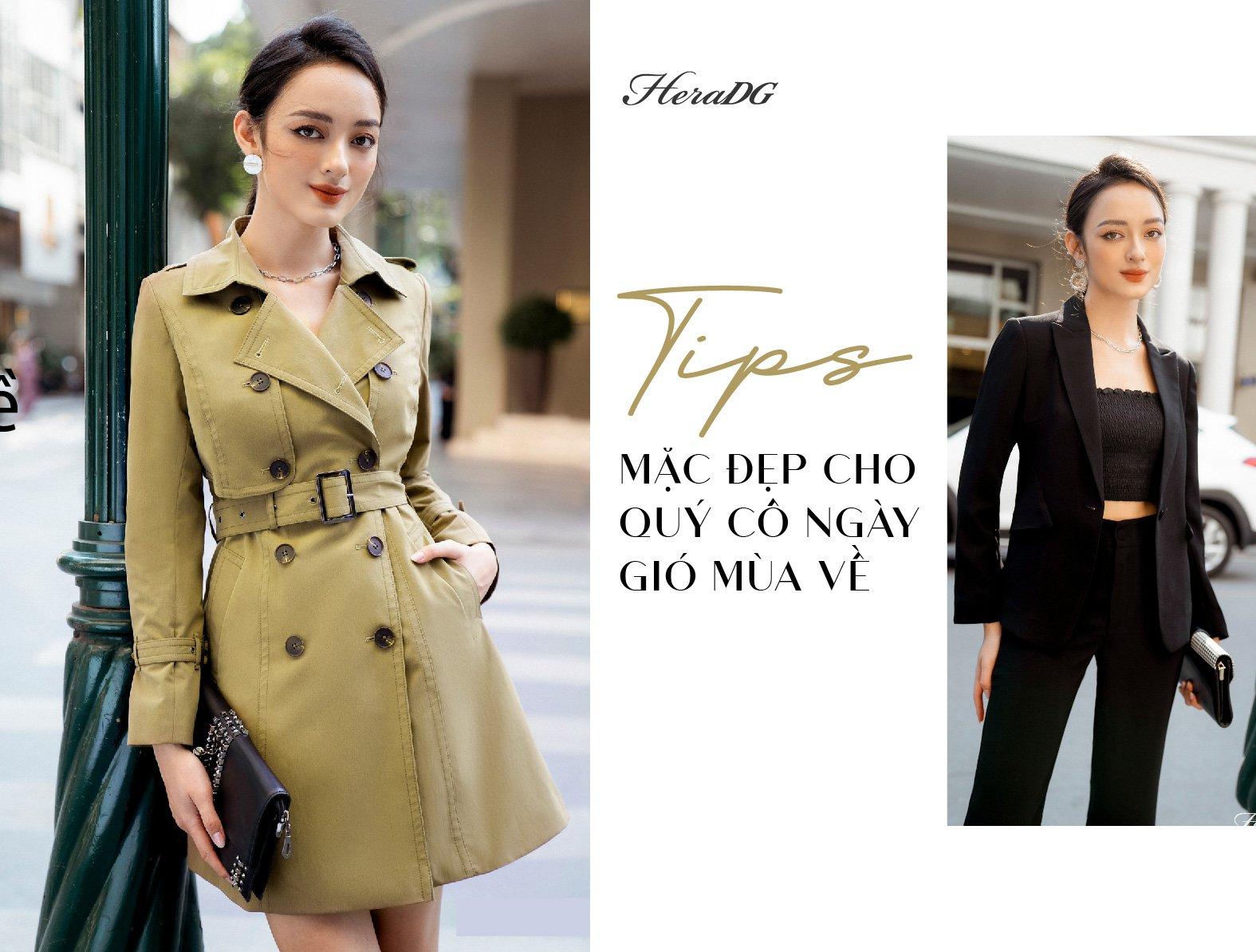 TIPS MẶC ĐẸP CHO QUÝ CÔ NGÀY GIÓ MÙA VỀ
