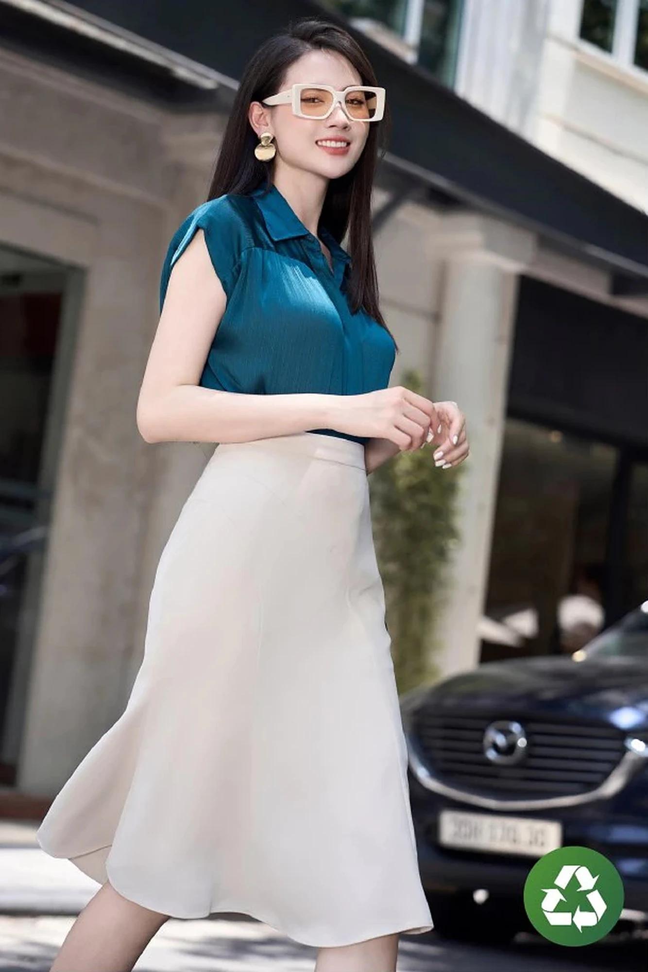 Chân váy đuôi cá dáng lỡ thanh lịch – ảnh 3