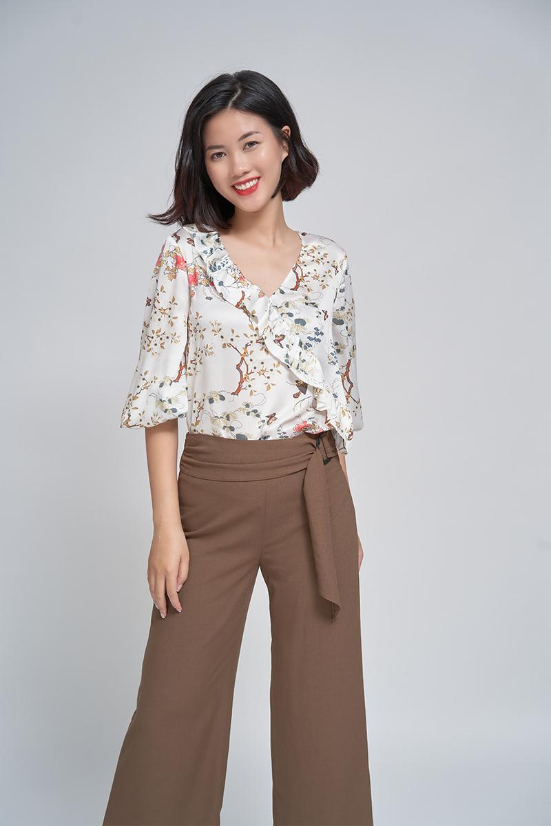 Áo kiểu tay bồng