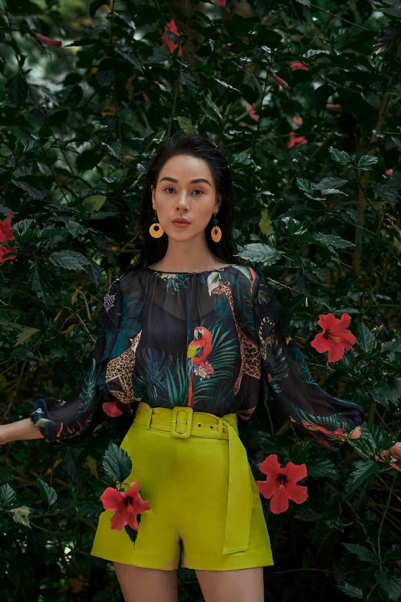 Áo kiểu tay bèo