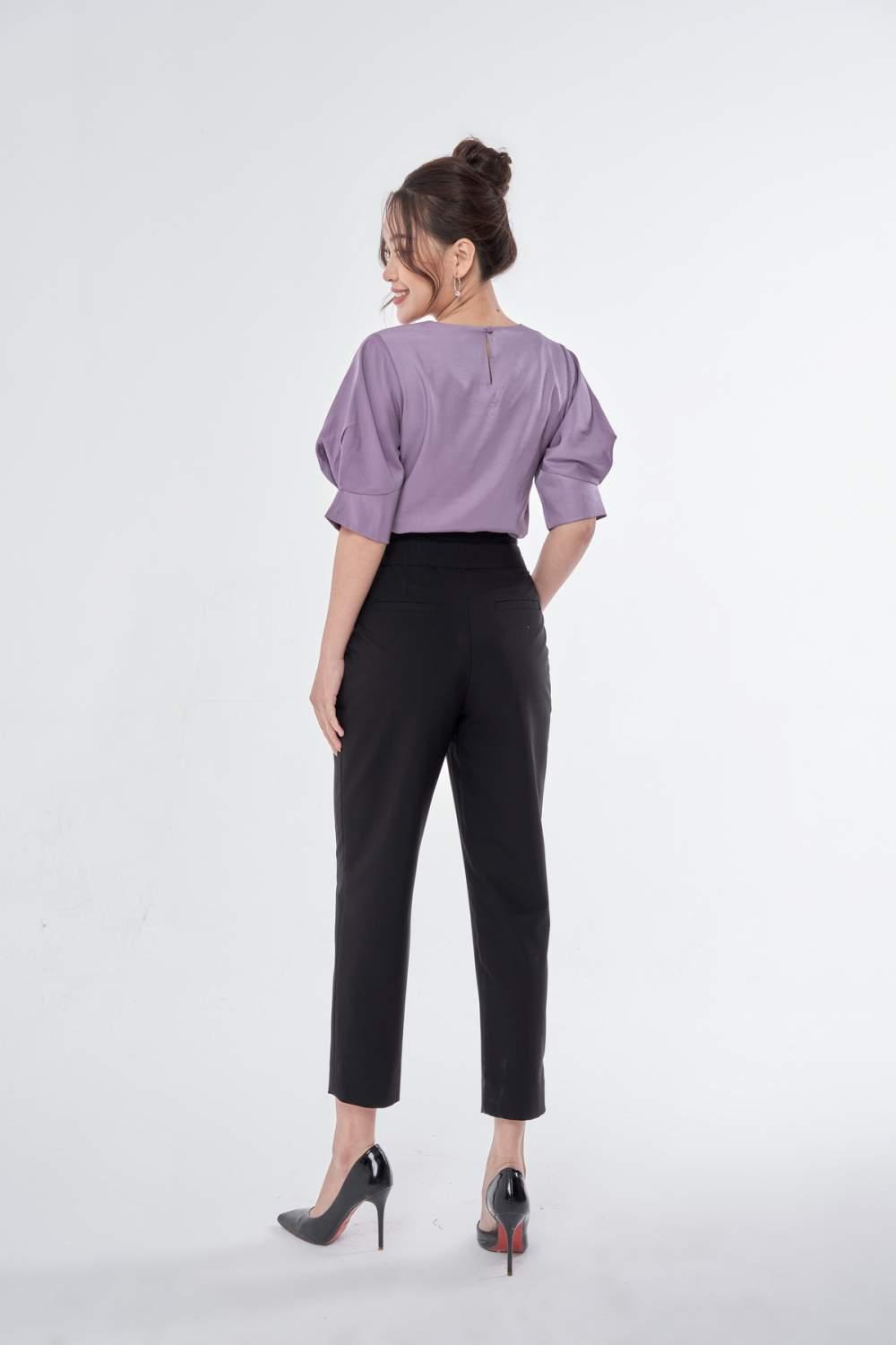Áo kiểu tay bồng xếp