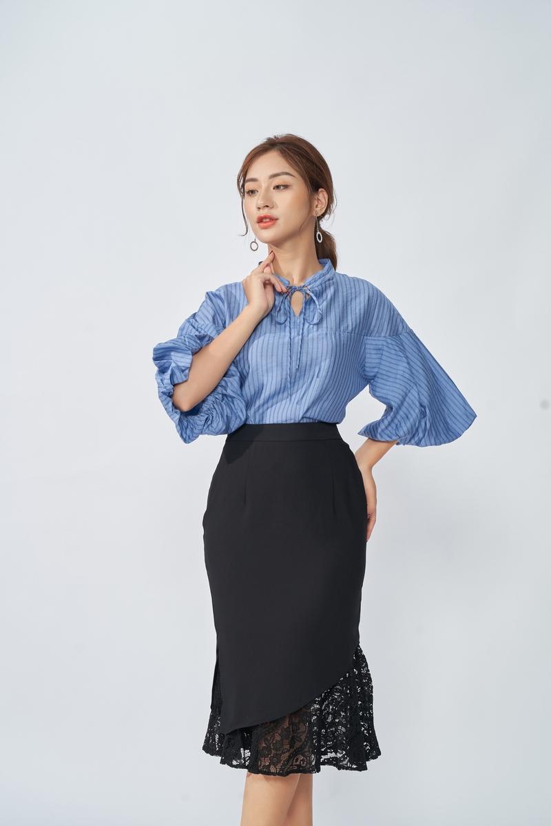 Áo kiểu tay bồng