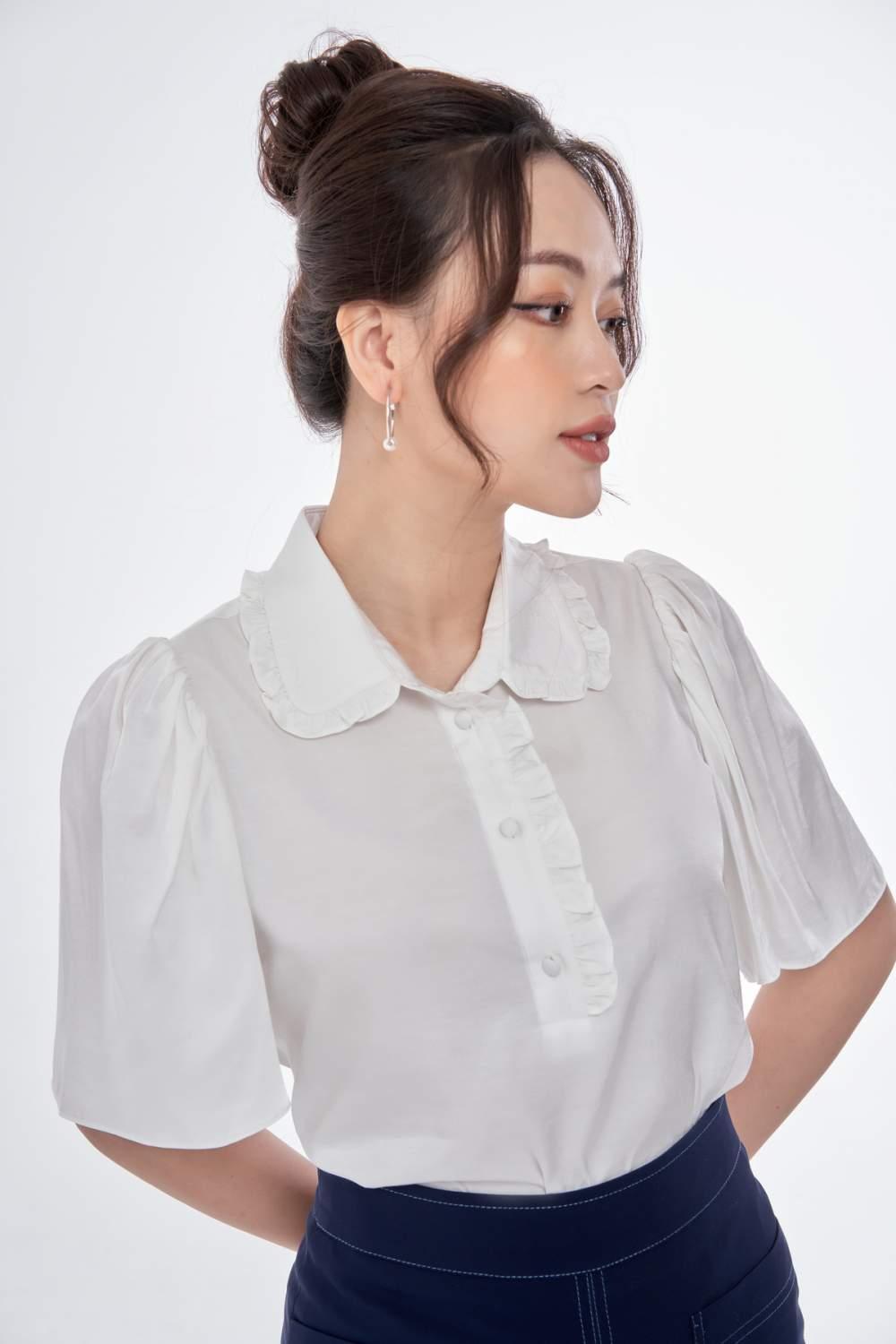 Áo kiểu cổ sen