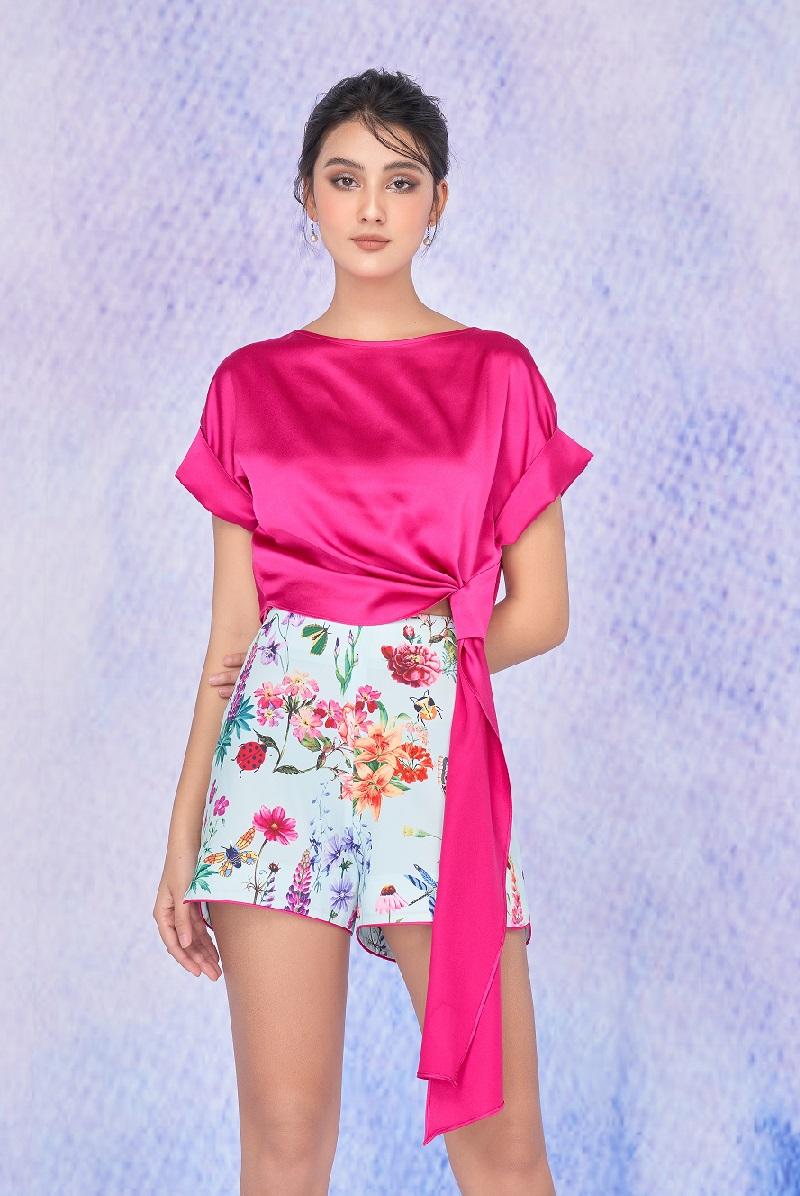 Áo kiểu tà lệch