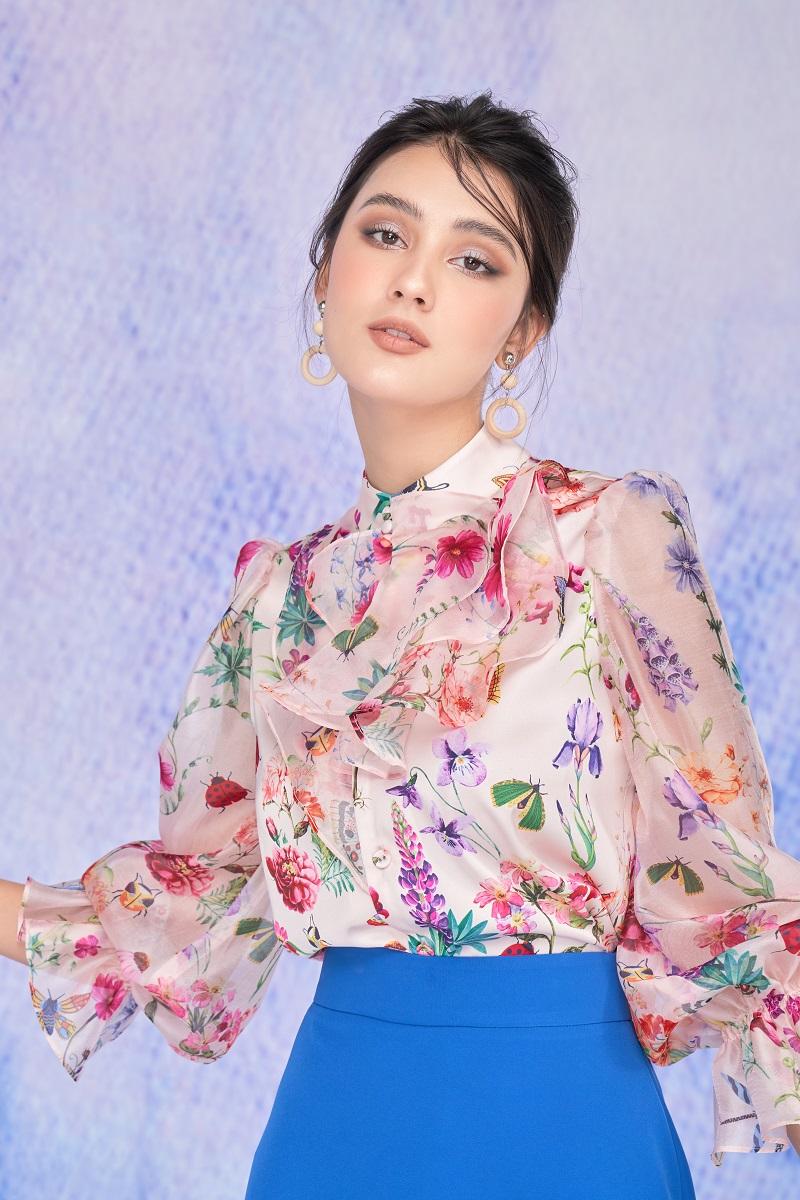 Áo kiểu cổ bèo