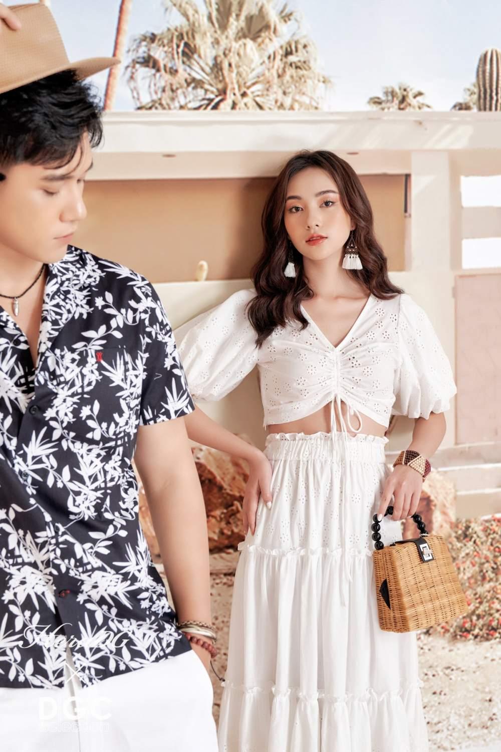 Áo crop rút ngực