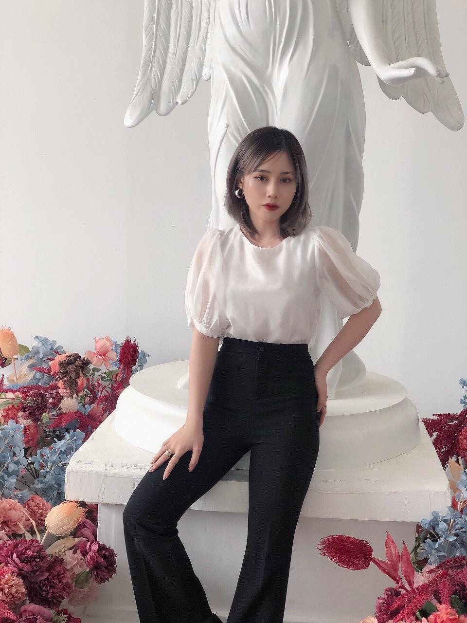 Áo kiểu tay bồng