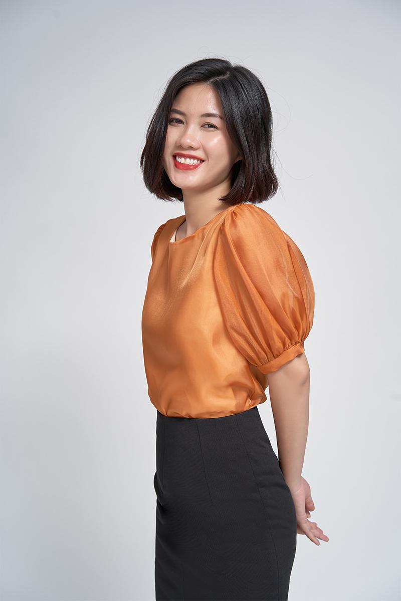 Áo kiểu tay bồng