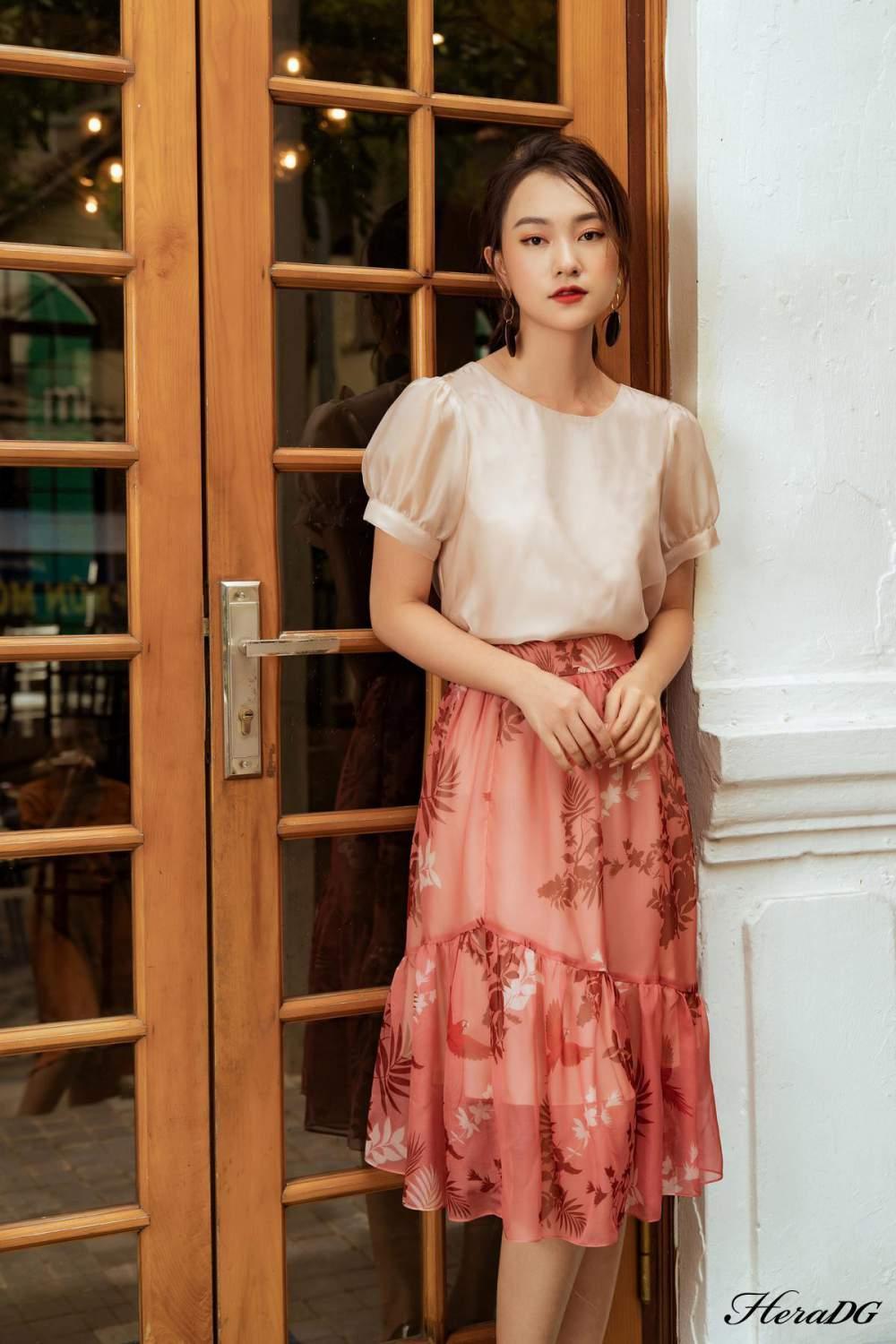 Áo kiểu tay bồng