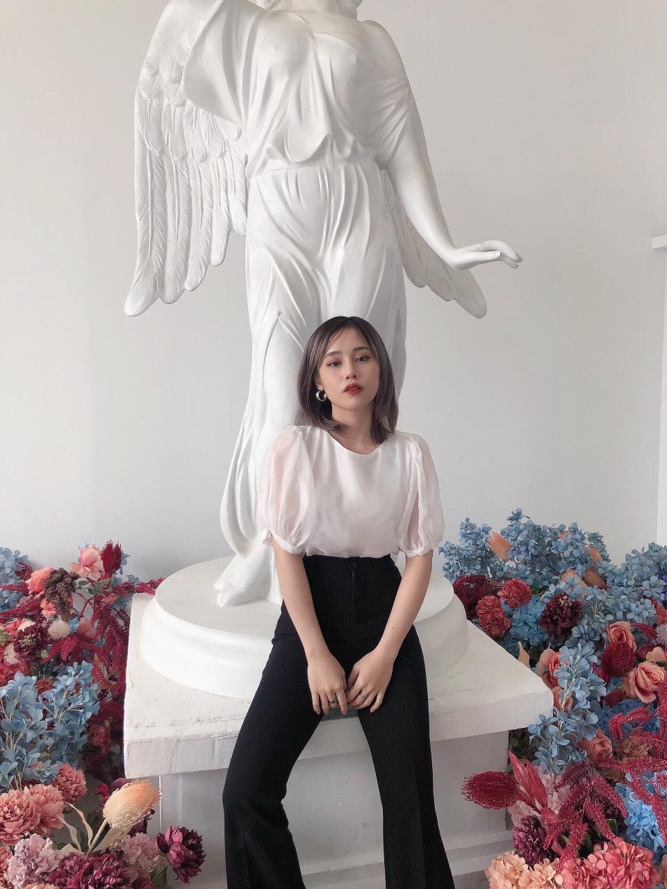 Áo kiểu tay bồng