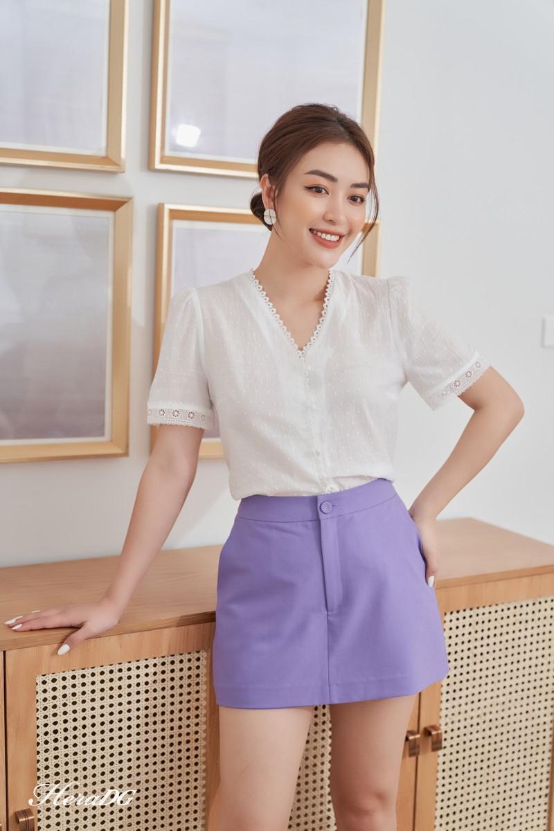 Áo thô cổ V