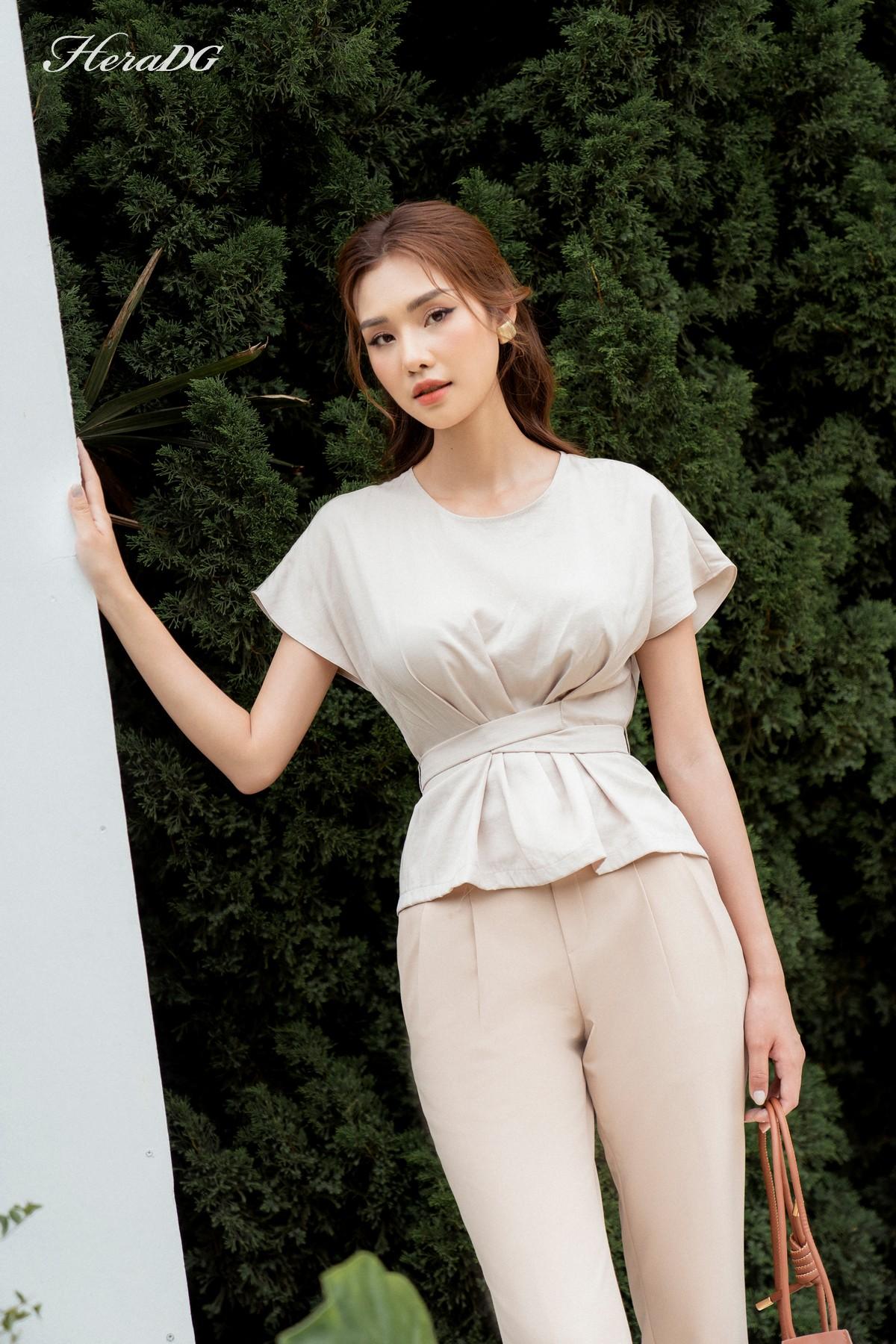 Áo kiểu tay liền