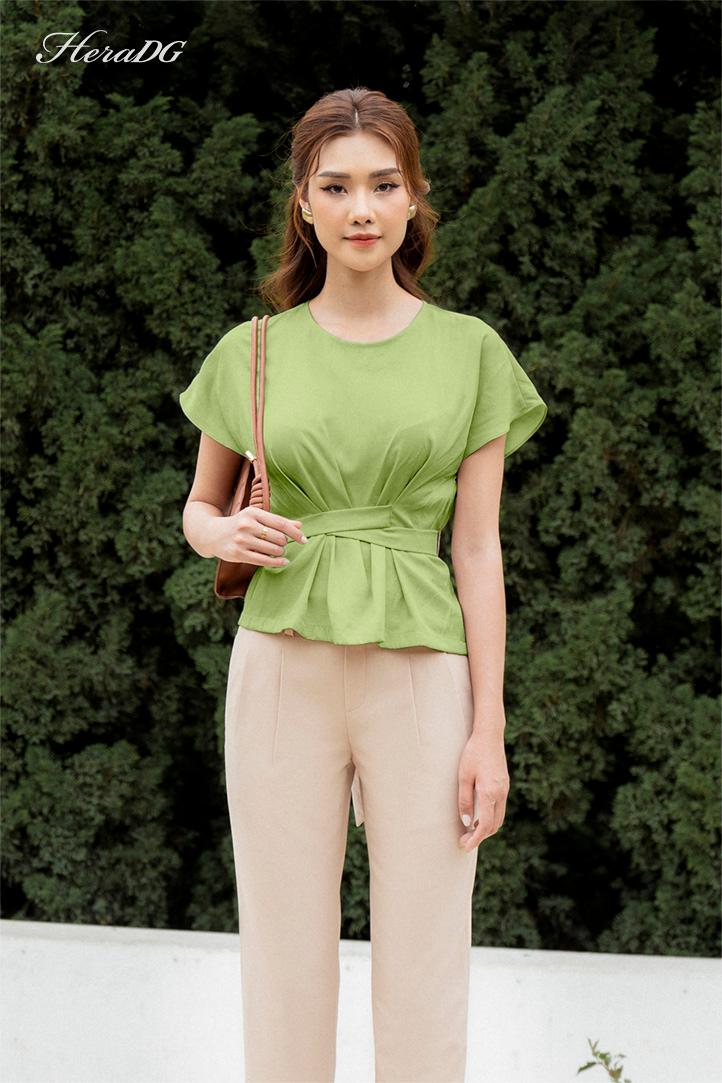 Áo kiểu tay liền