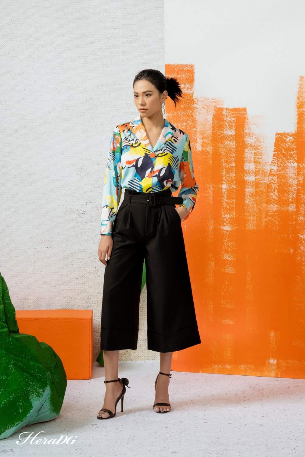 Áo kiểu cổ 2 ve dài tay