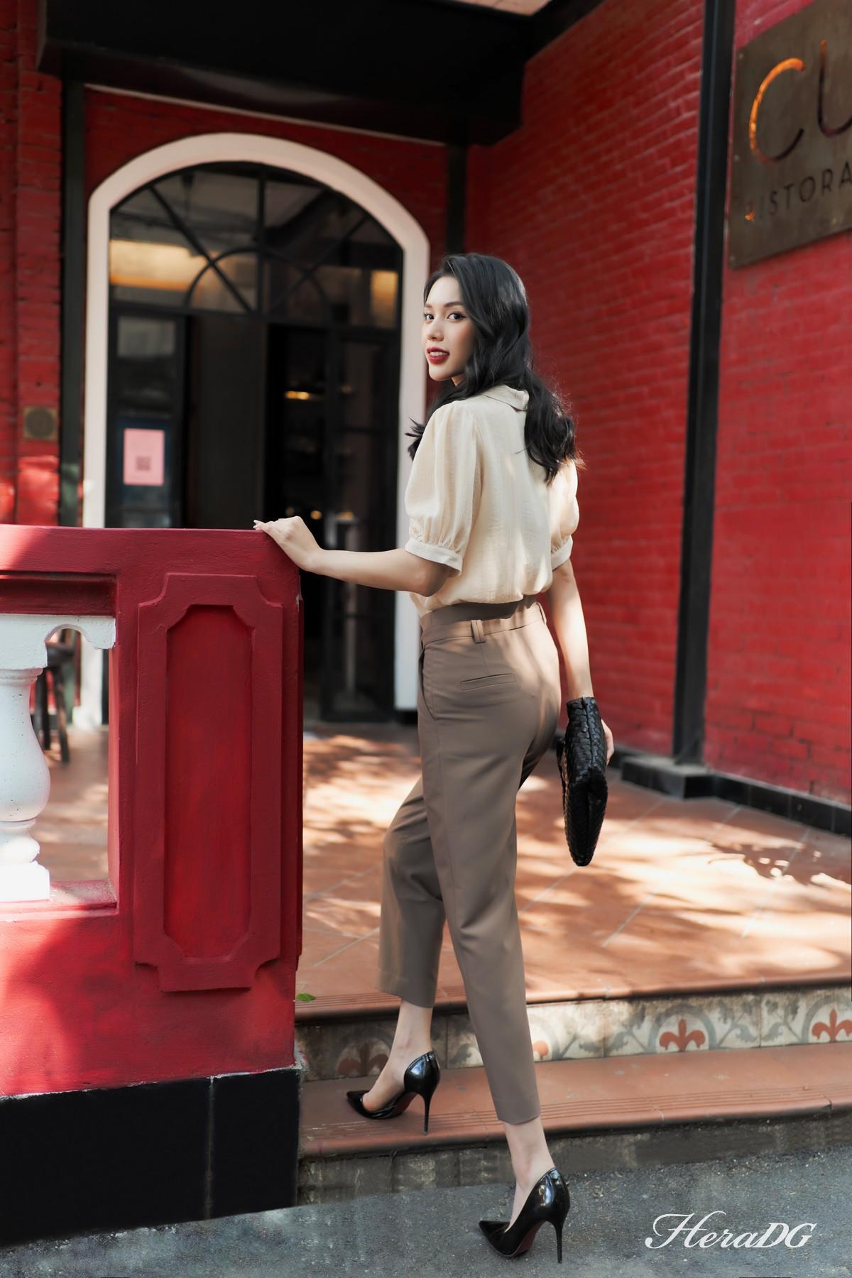 Áo suông tay bồng