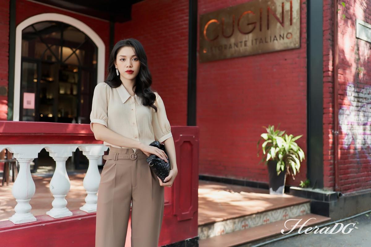 Áo suông tay bồng