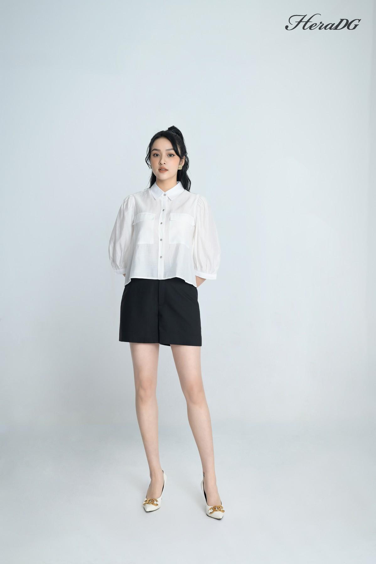 Áo cổ đức tay lỡ