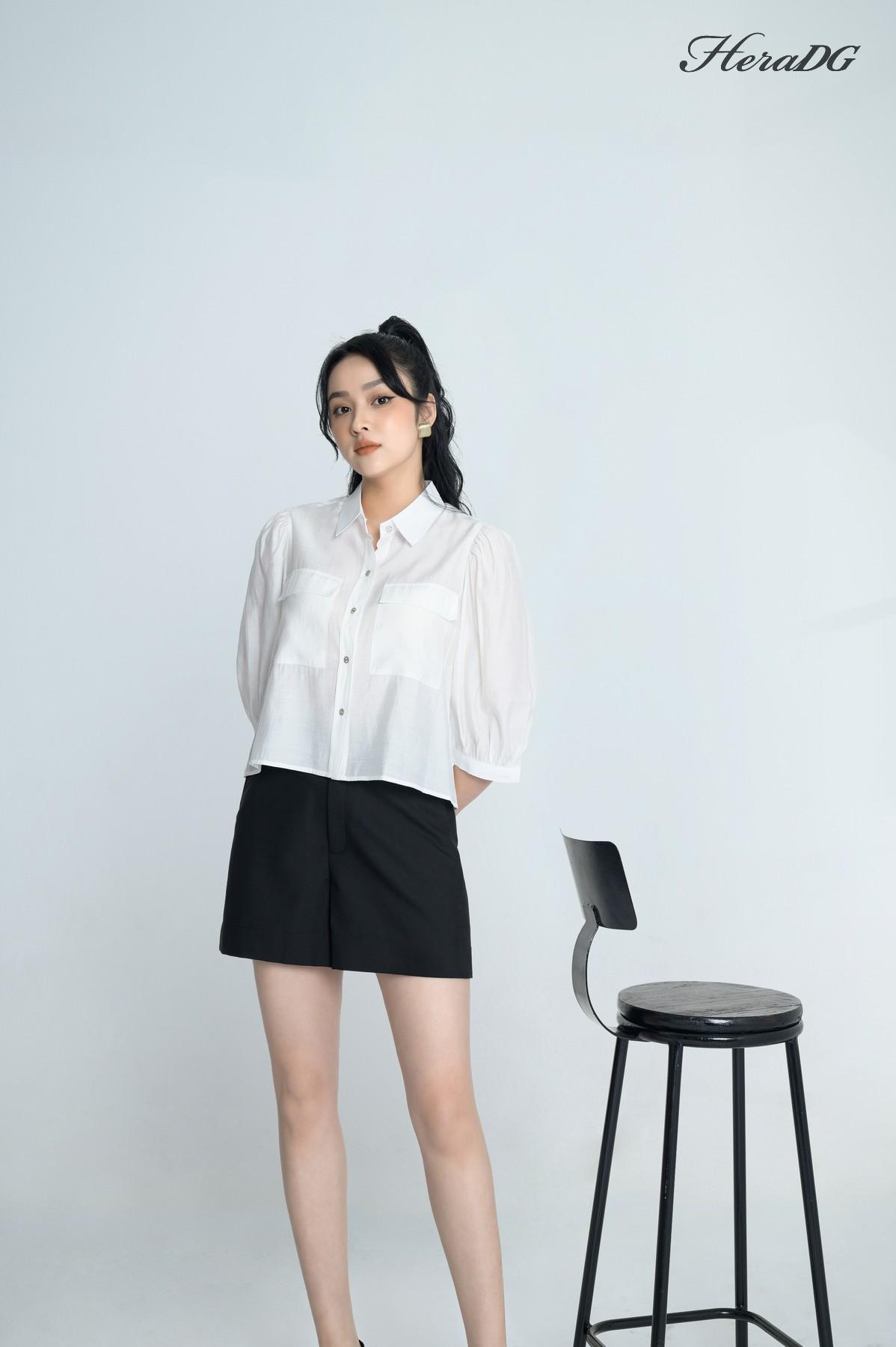 Áo cổ đức tay lỡ