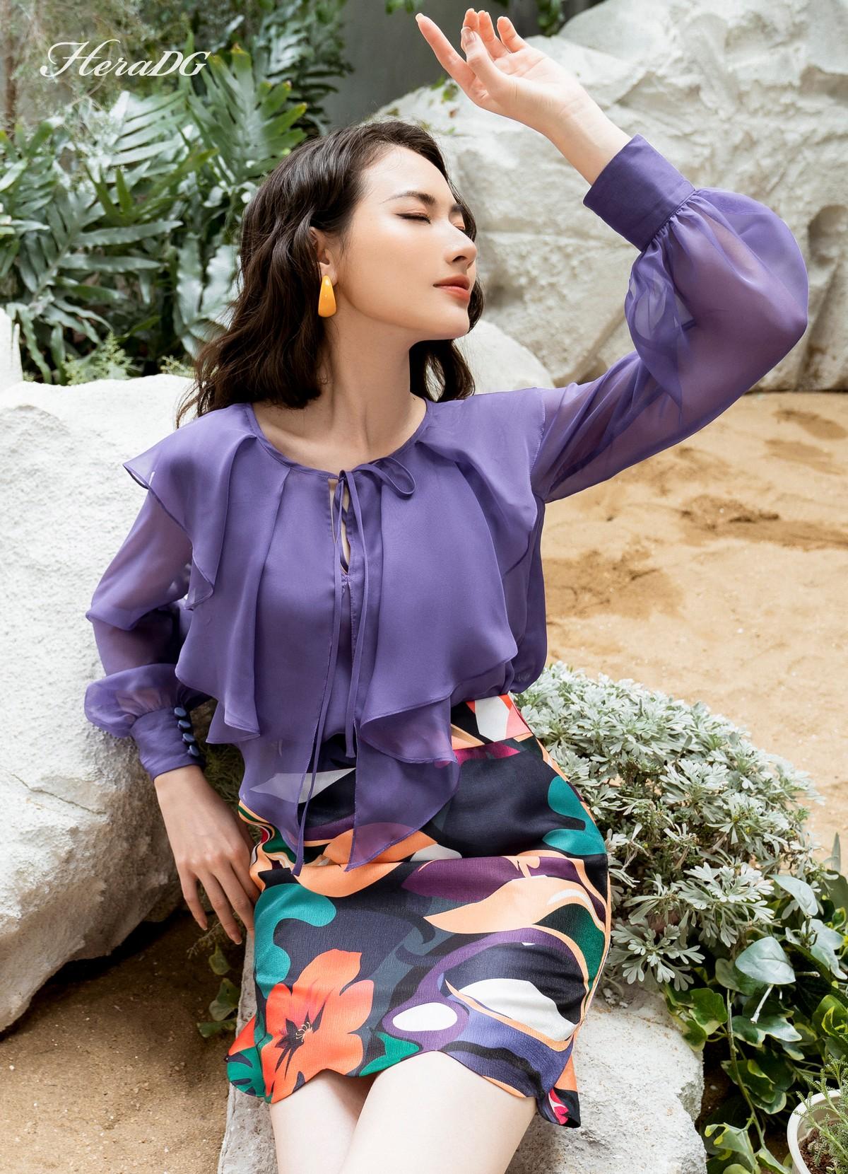 Áo dài tay, cổ bèo