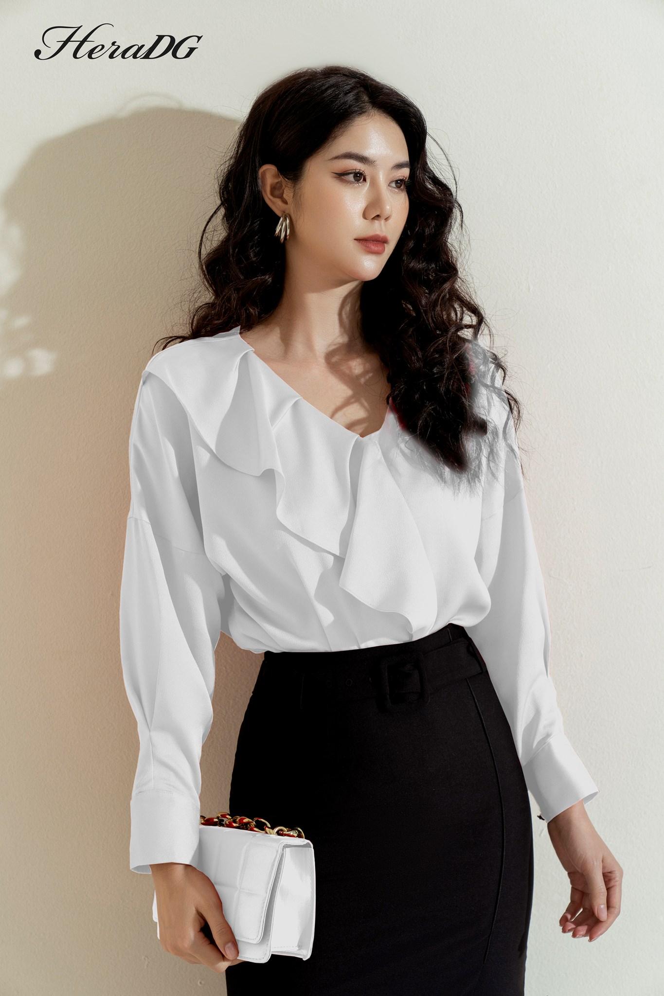 Áo suông bèo kẹp nẹp
