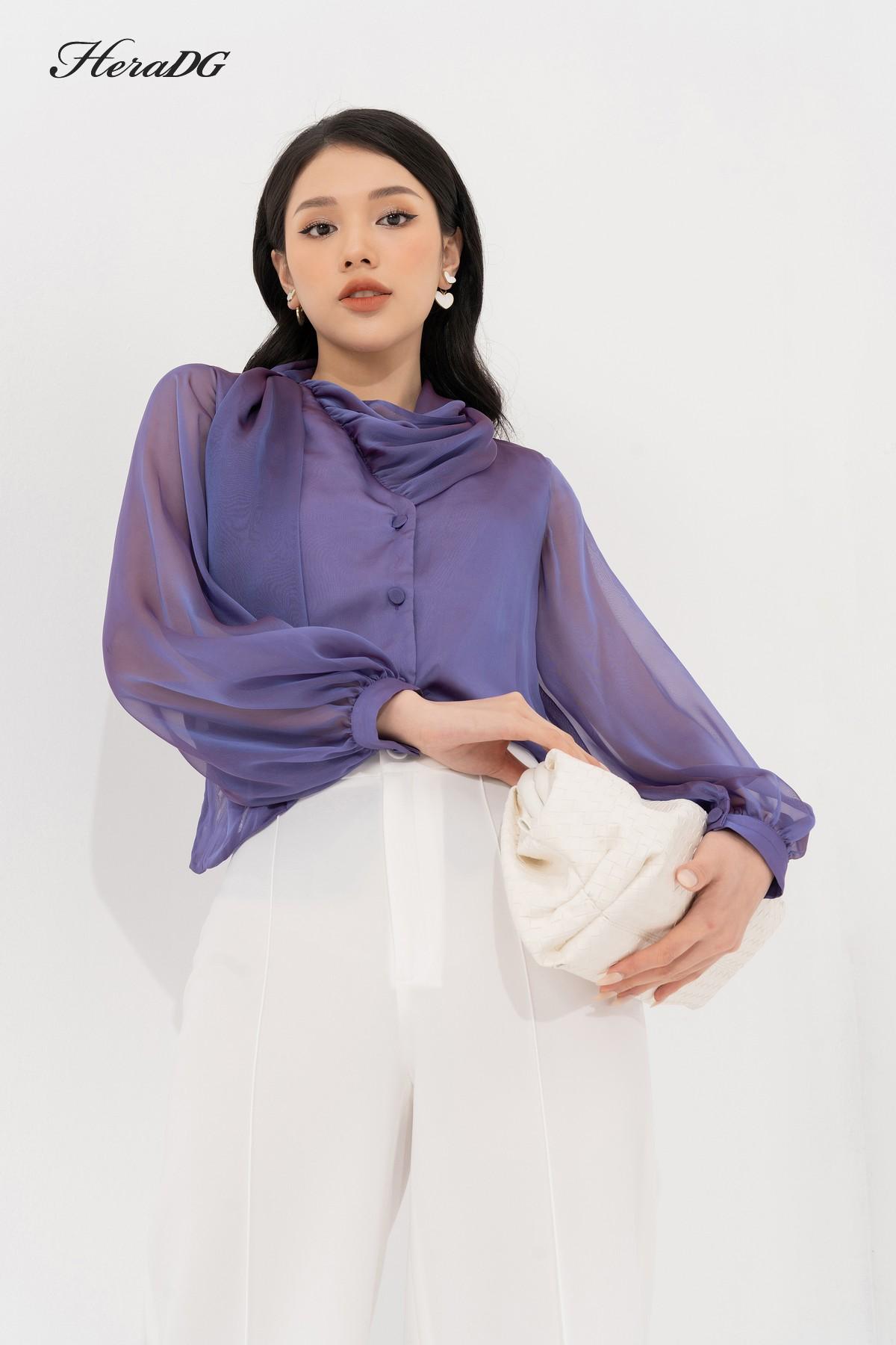 Áo dài tay, dây cổ