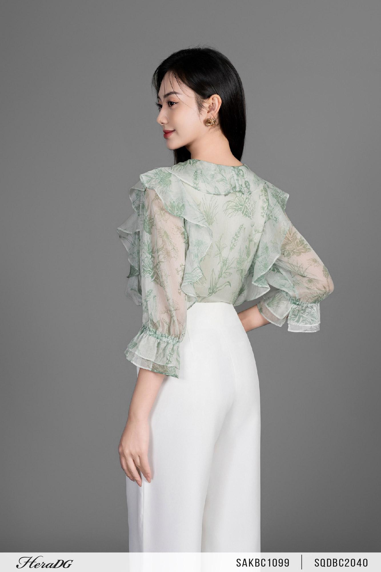 Áo kiểu kẹp bèo