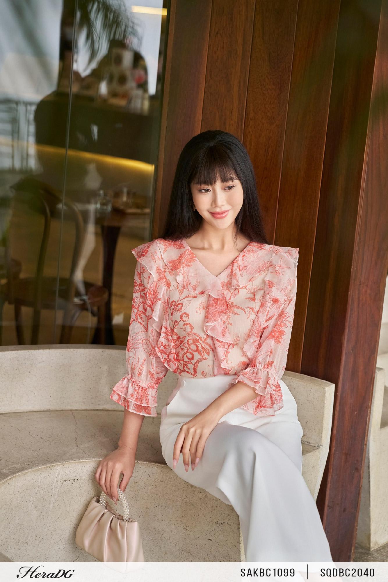 Áo kiểu kẹp bèo