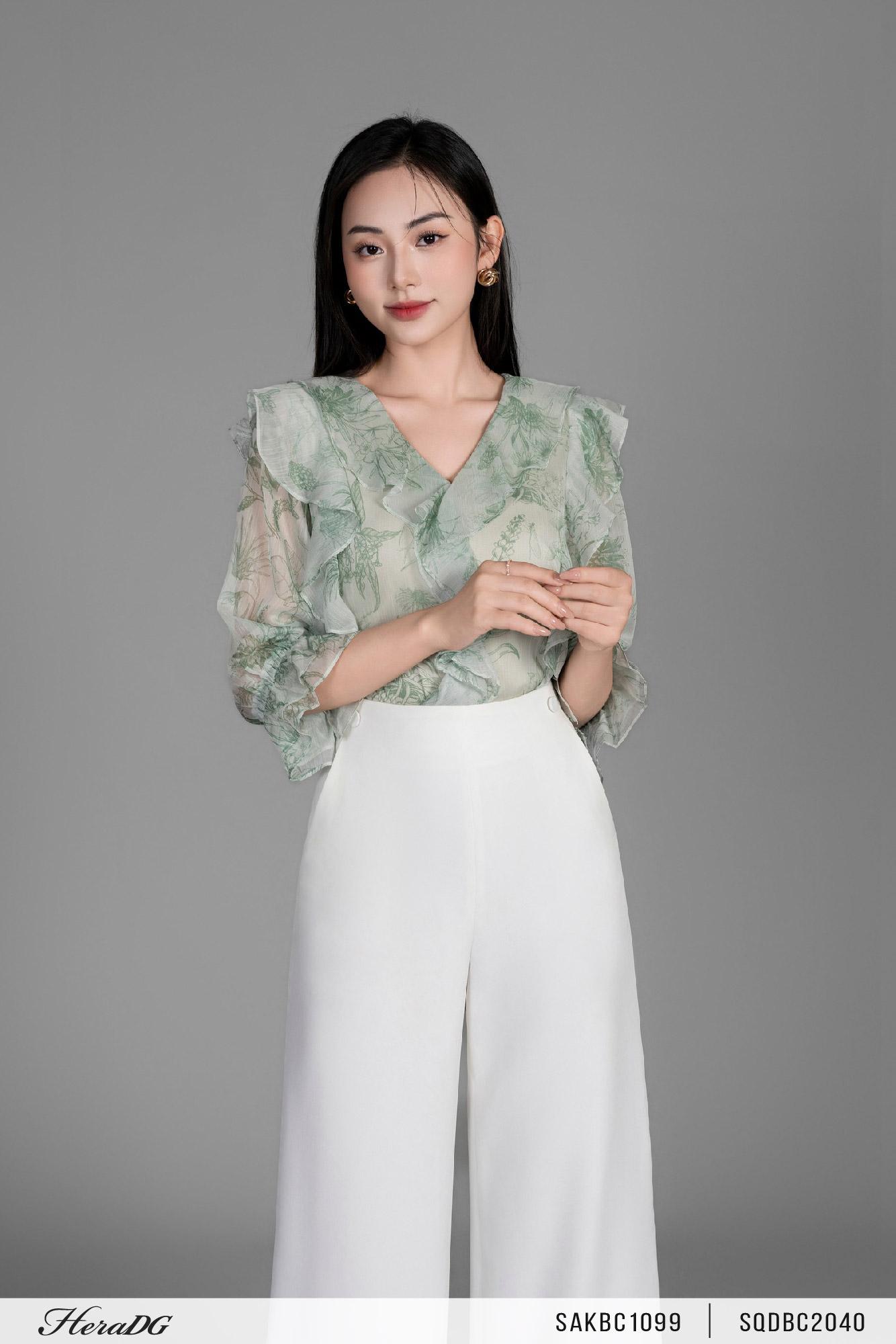 Áo kiểu kẹp bèo