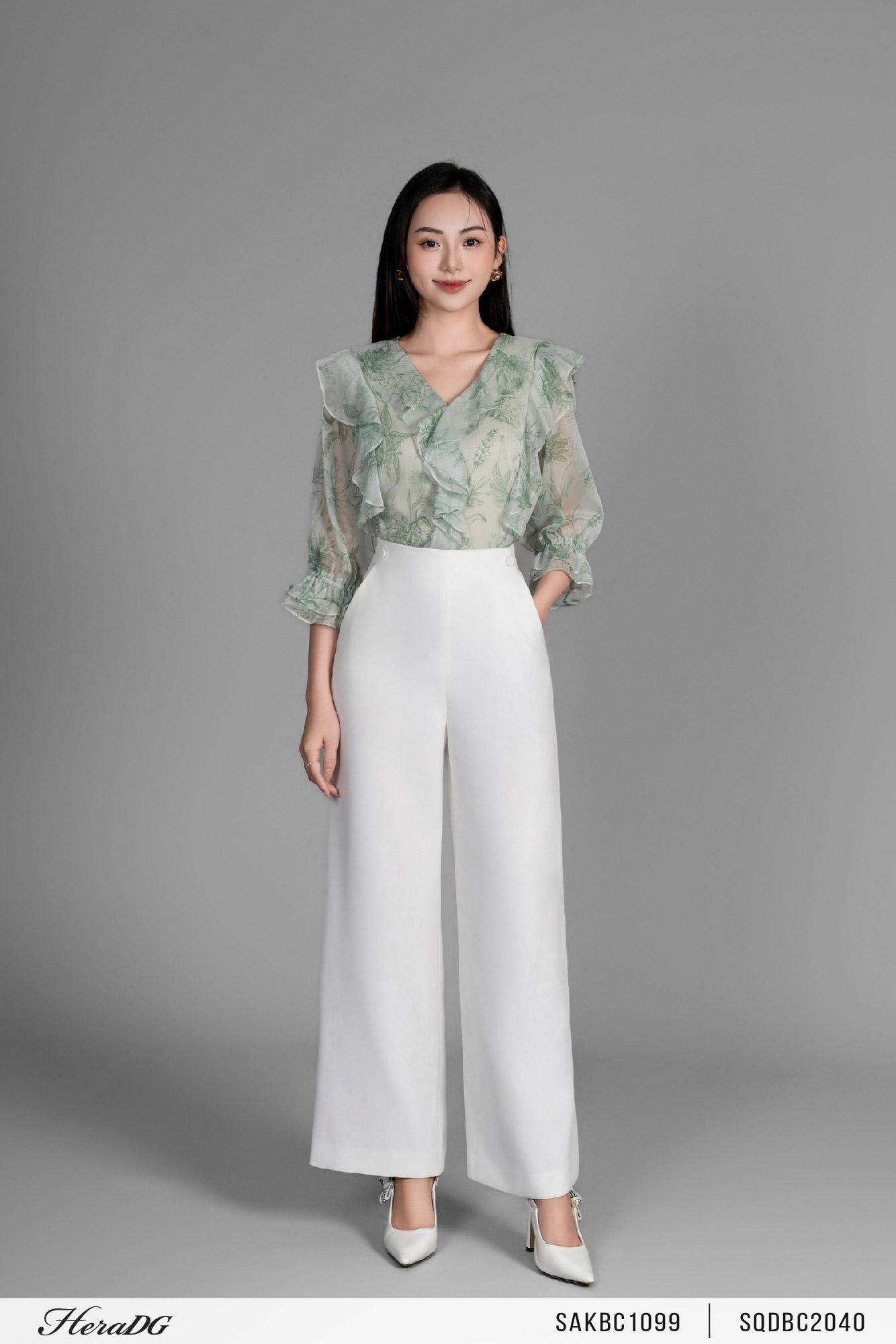 Áo kiểu kẹp bèo