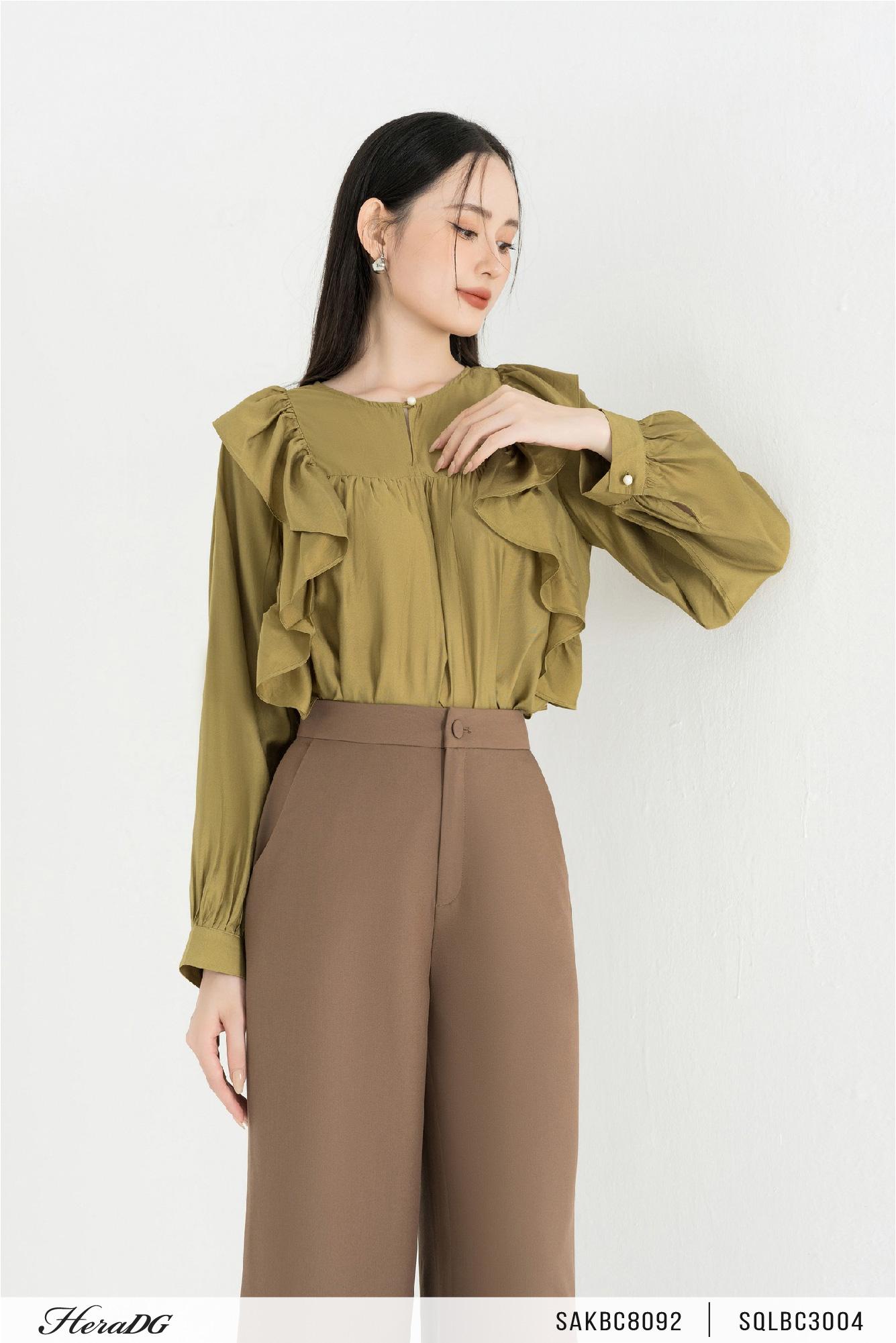 Áo kiểu bèo thân