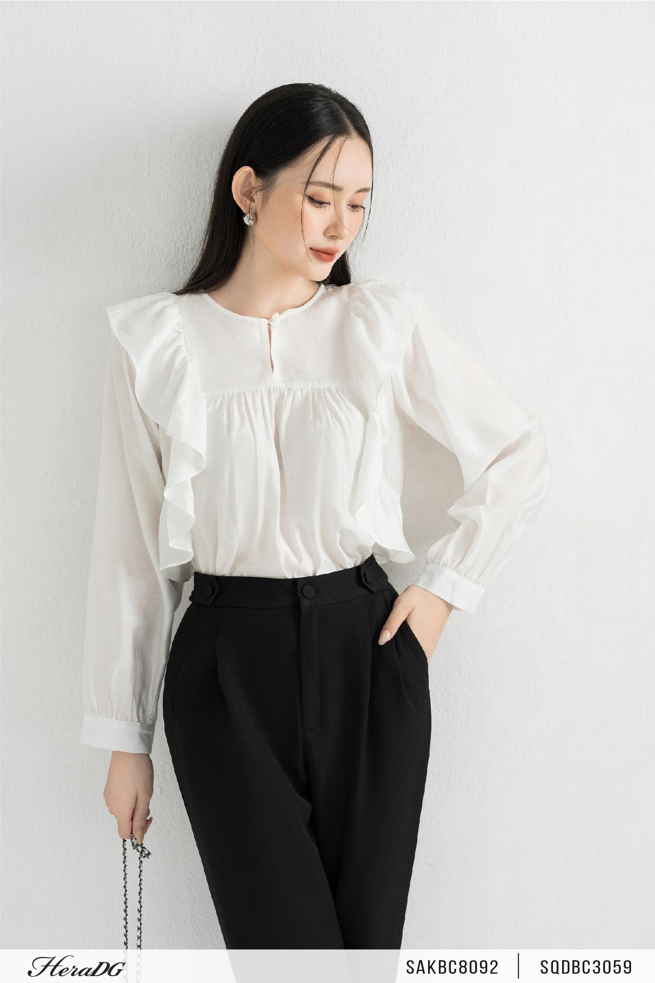 Áo kiểu bèo thân