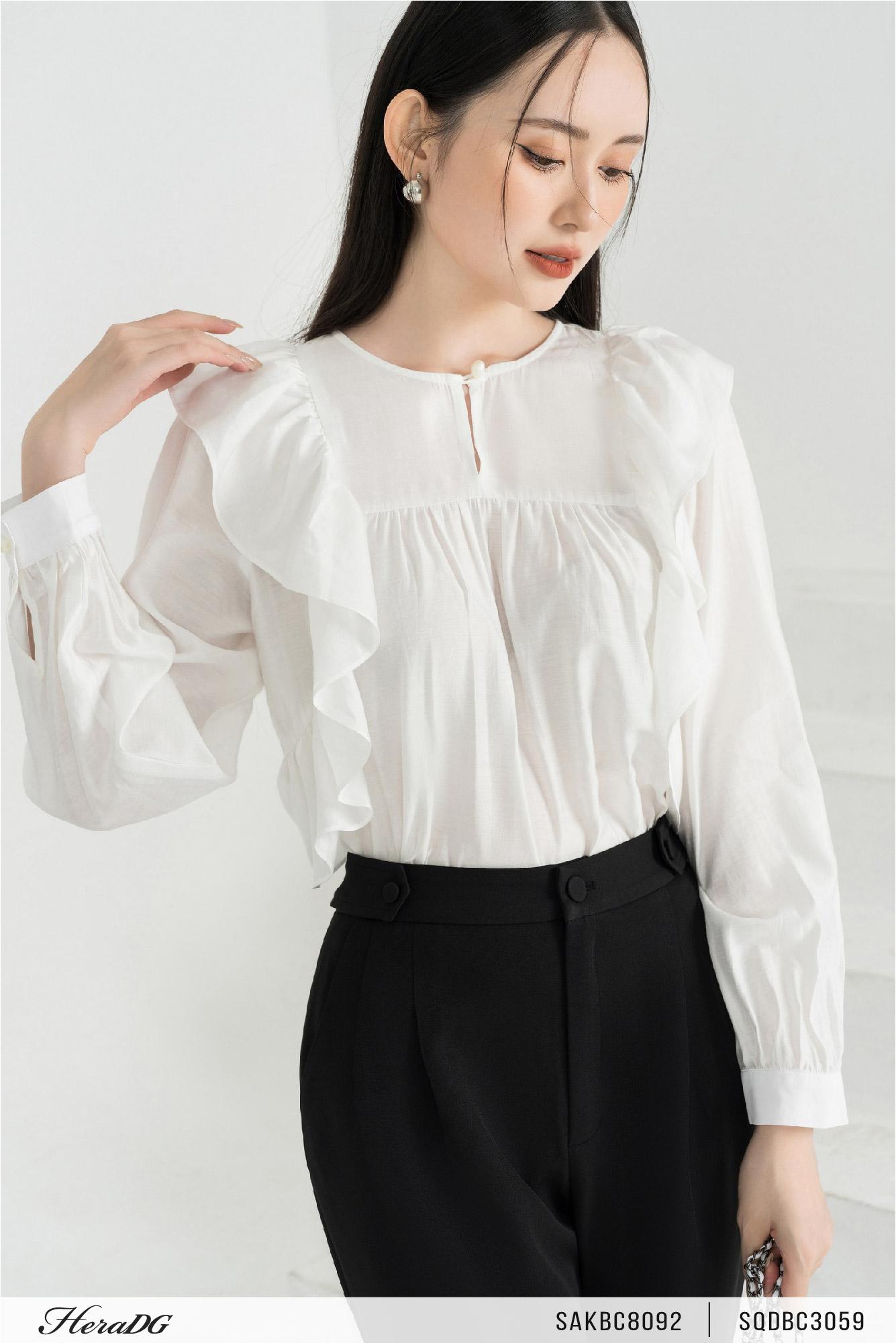 Áo kiểu bèo thân