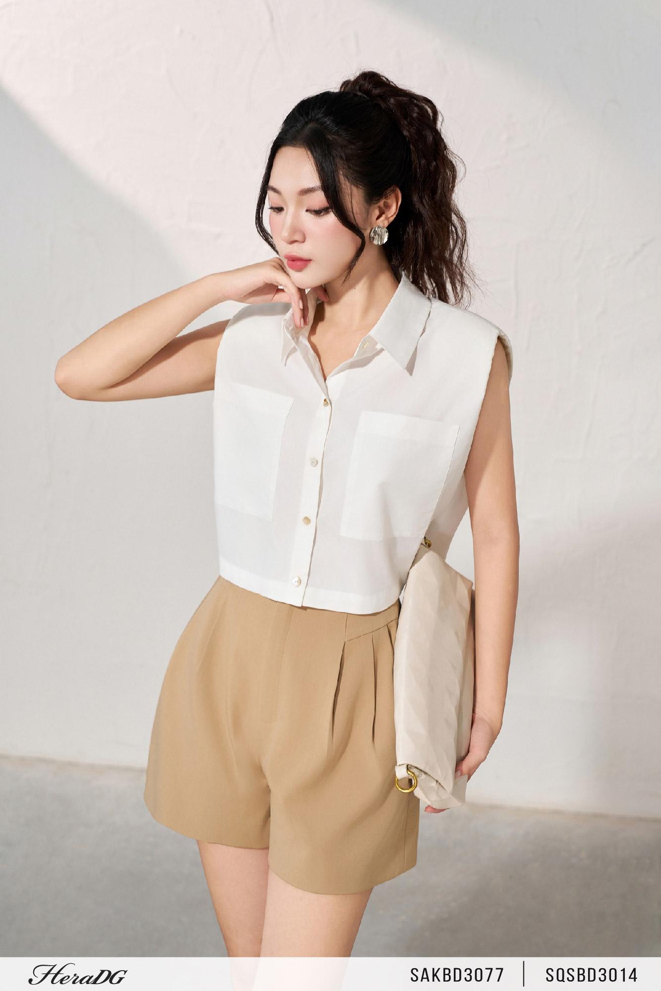 Áo kiểu crotop