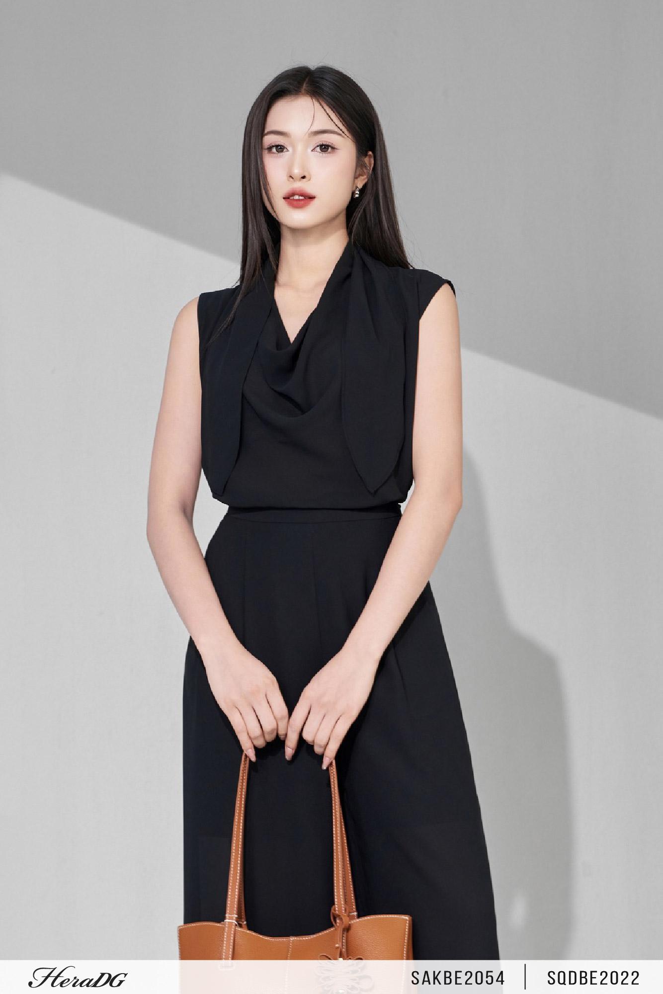 Áo kiểu cổ đổ