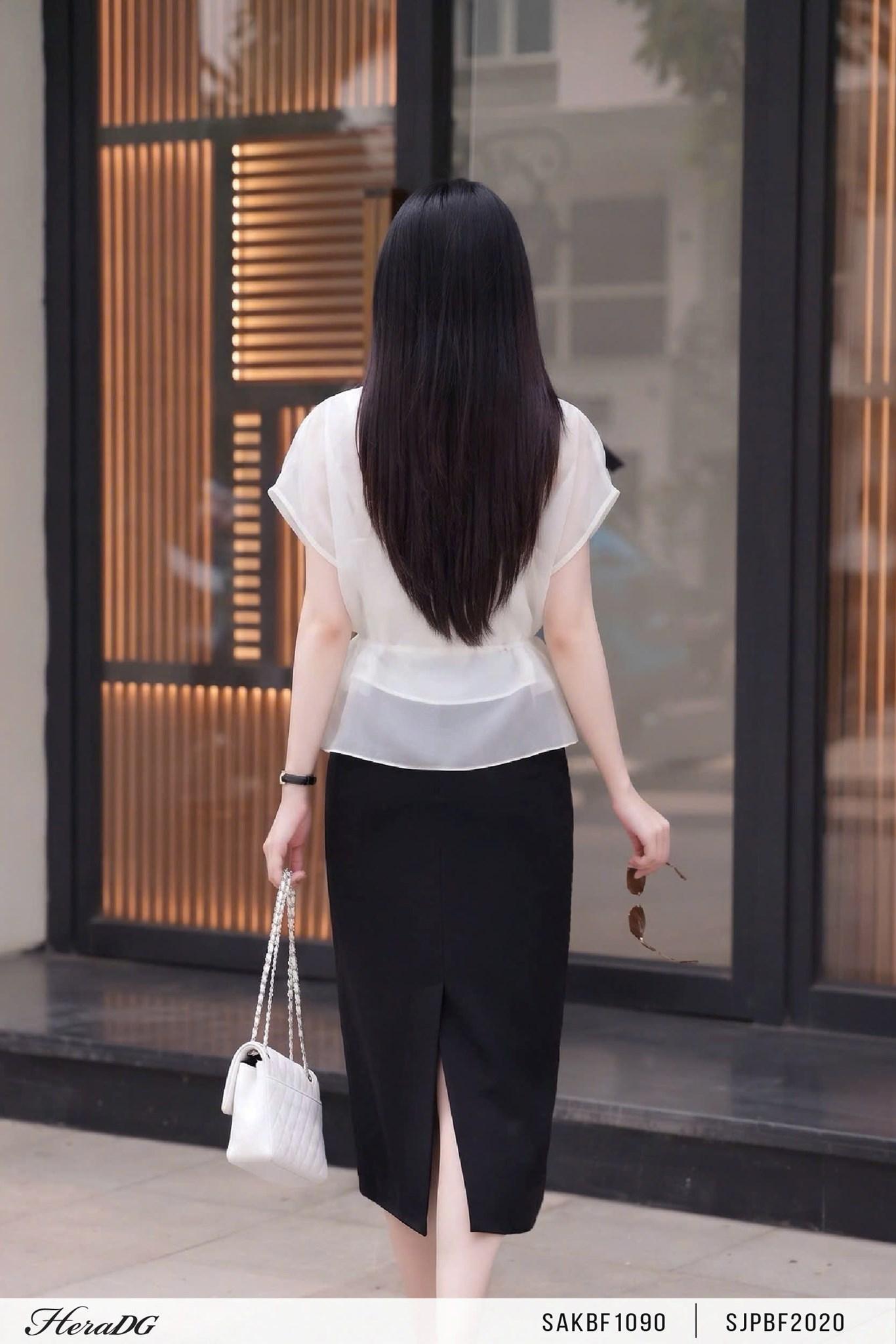Áo tơ trong cổ đổ