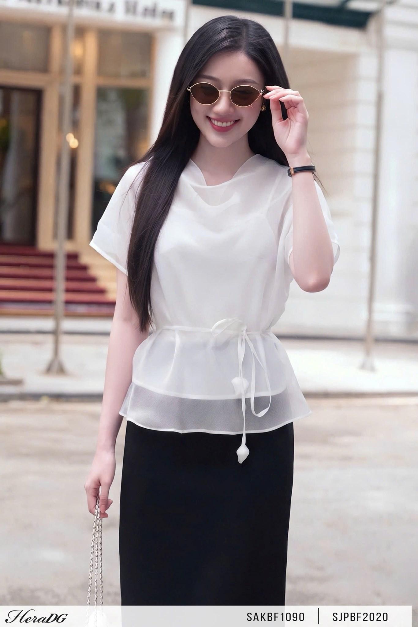 Áo tơ trong cổ đổ
