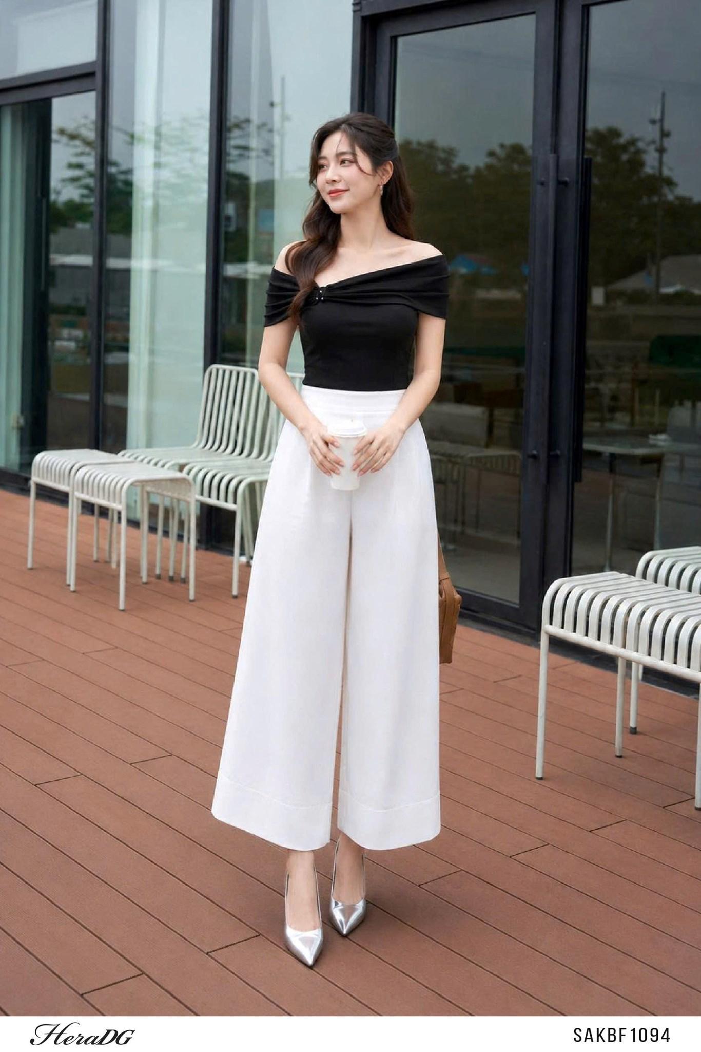 Áo thun vai trễ